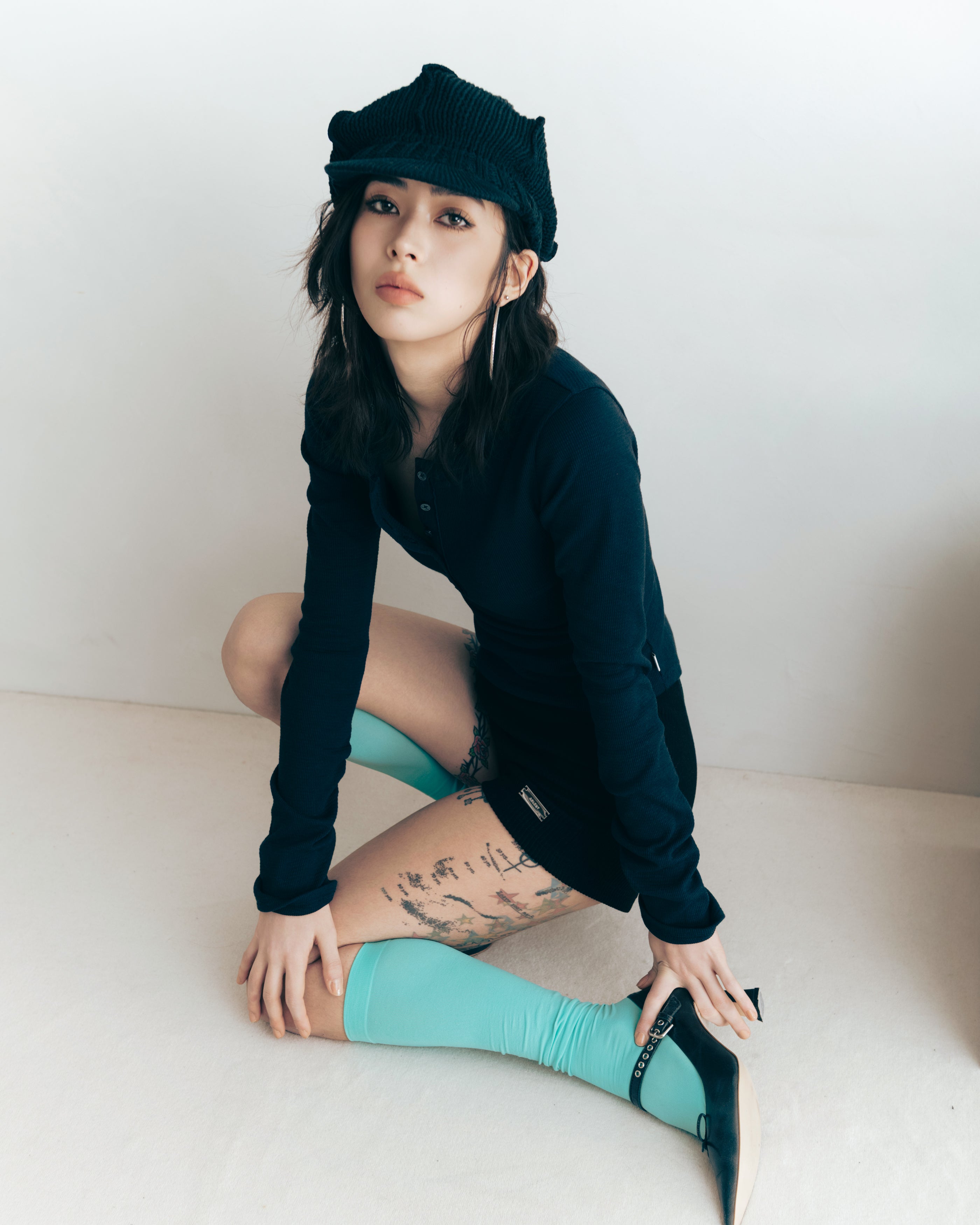 MODEL:169cm/COLOR:BLK/SIZE:F