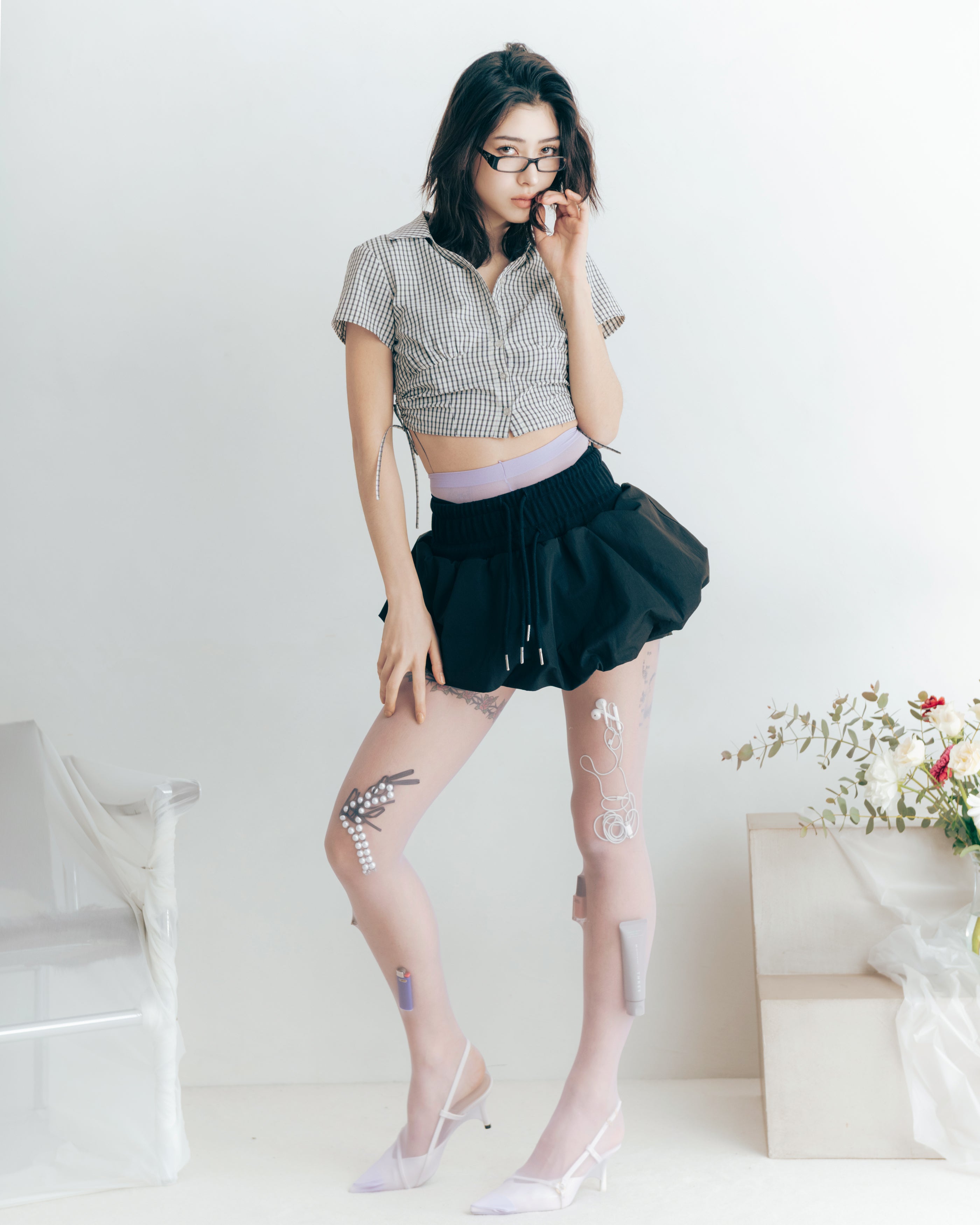 MODEL:169cm/COLOR:WHT/SIZE:F