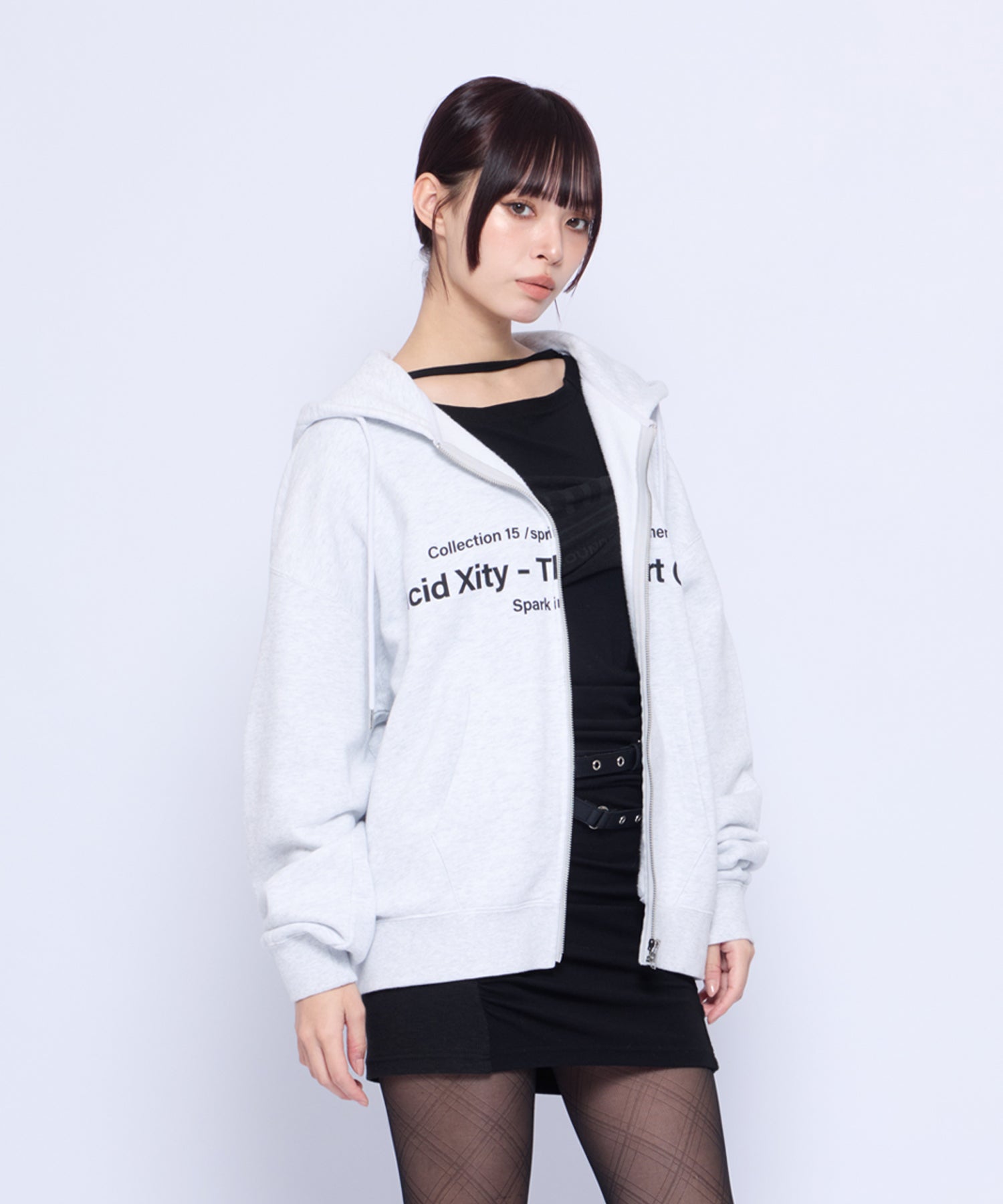 MODEL:165cm/COLOR:GRY/SIZE:F