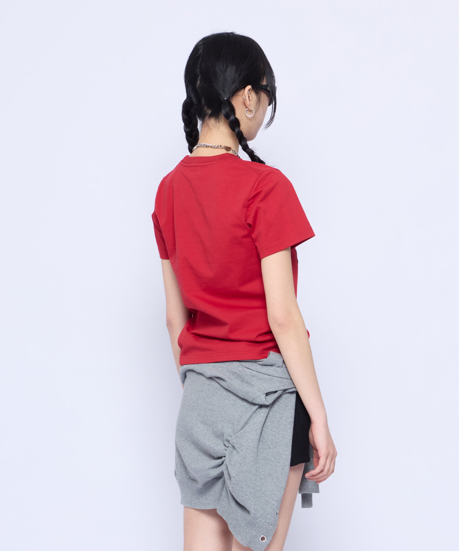 MODEL:172cm/COLOR:RED/SIZE:F
