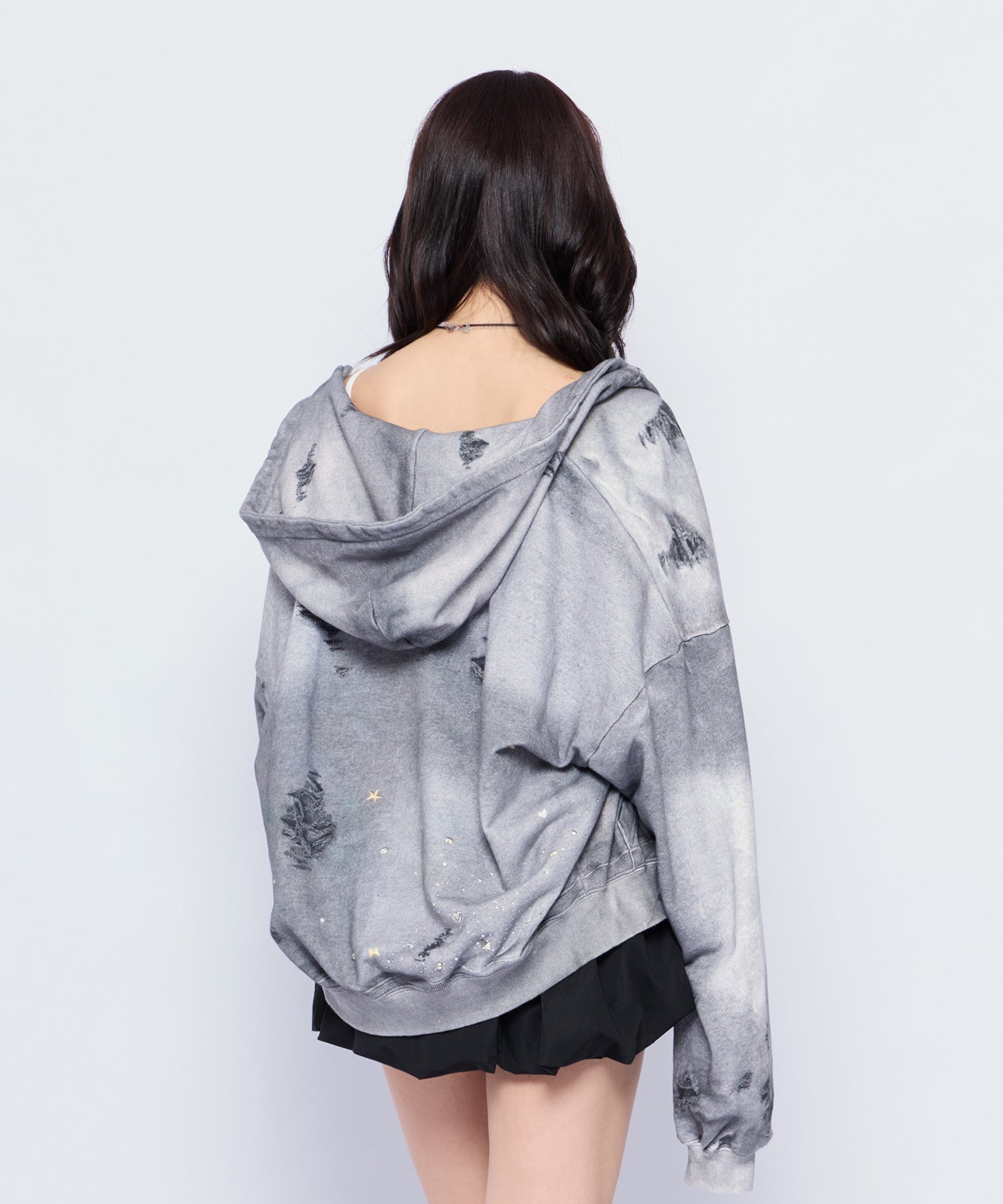 MODEL:170cm/COLOR:GRY/SIZE:F