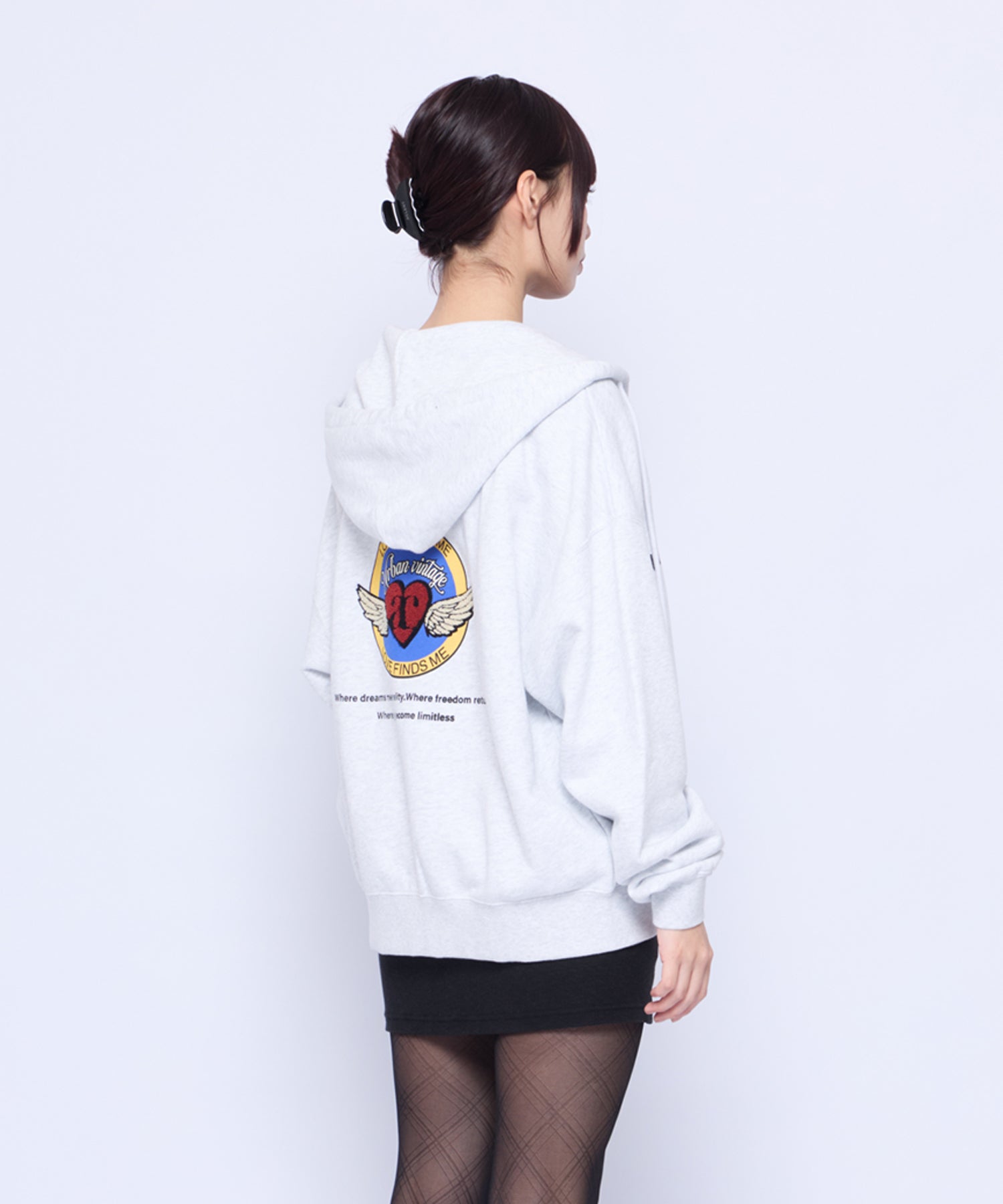 MODEL:165cm/COLOR:GRY/SIZE:F