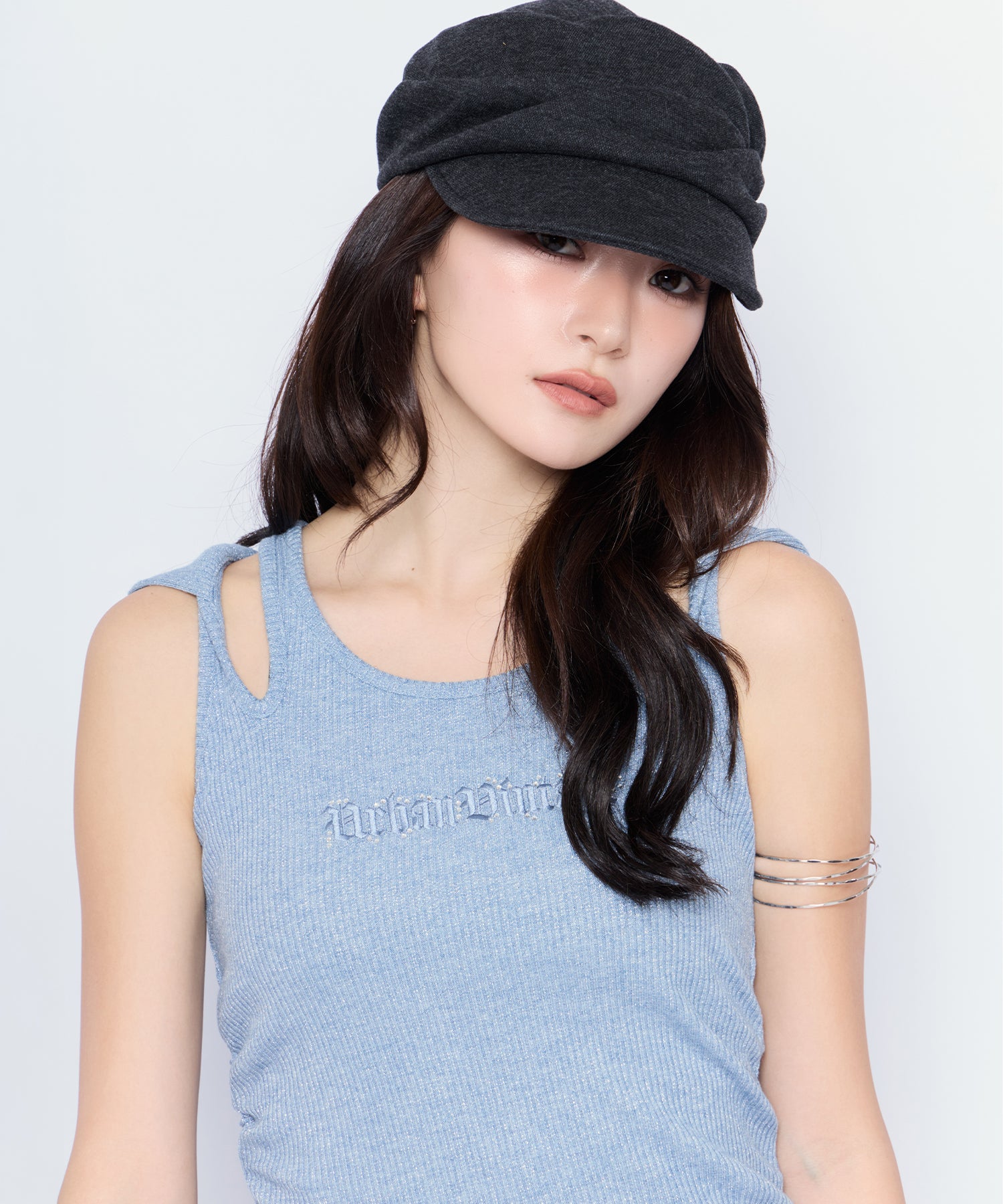 MODEL:170cm/COLOR:BLU/SIZE:F