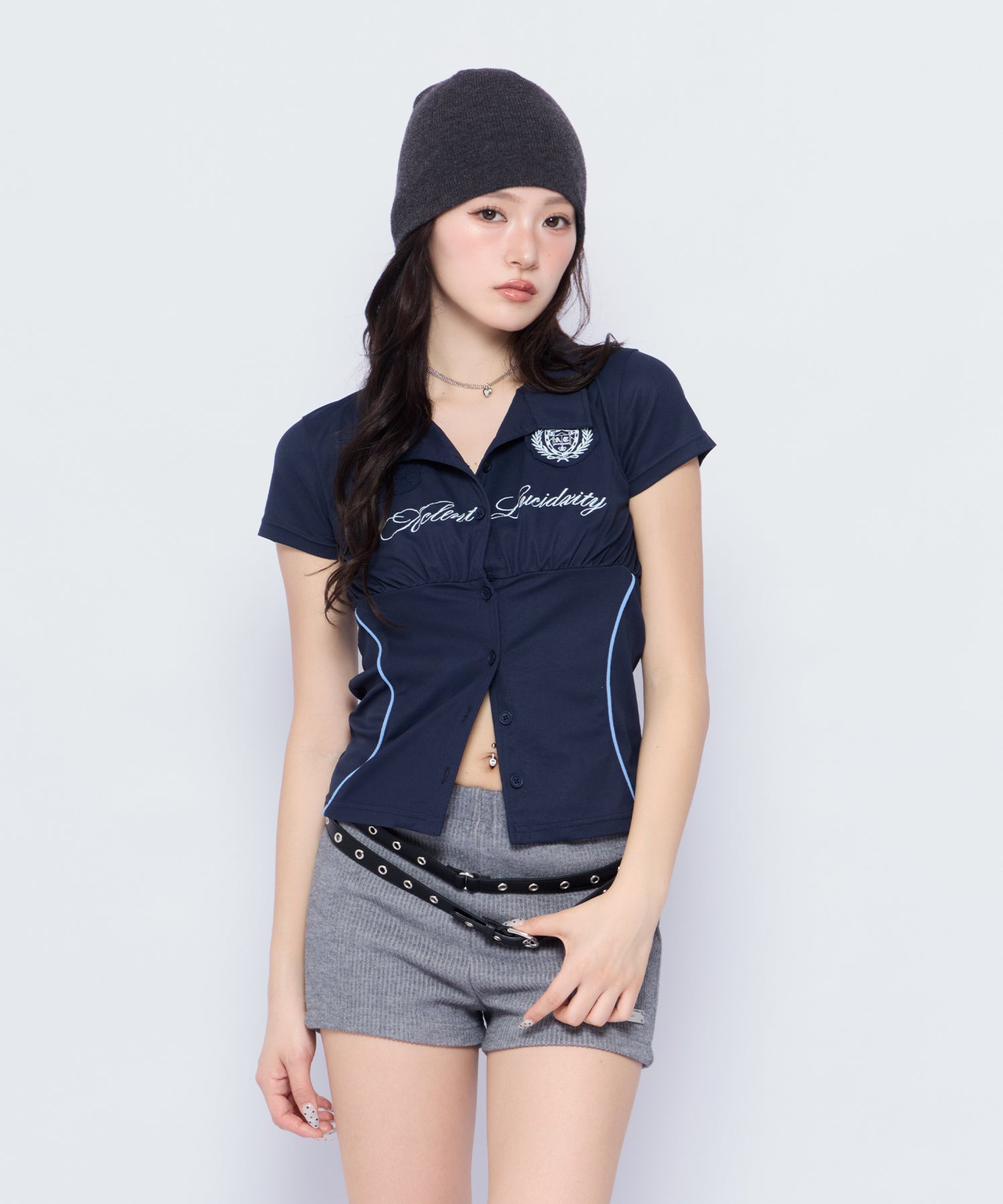 MODEL:170cm/COLOR:NVY/SIZE:F