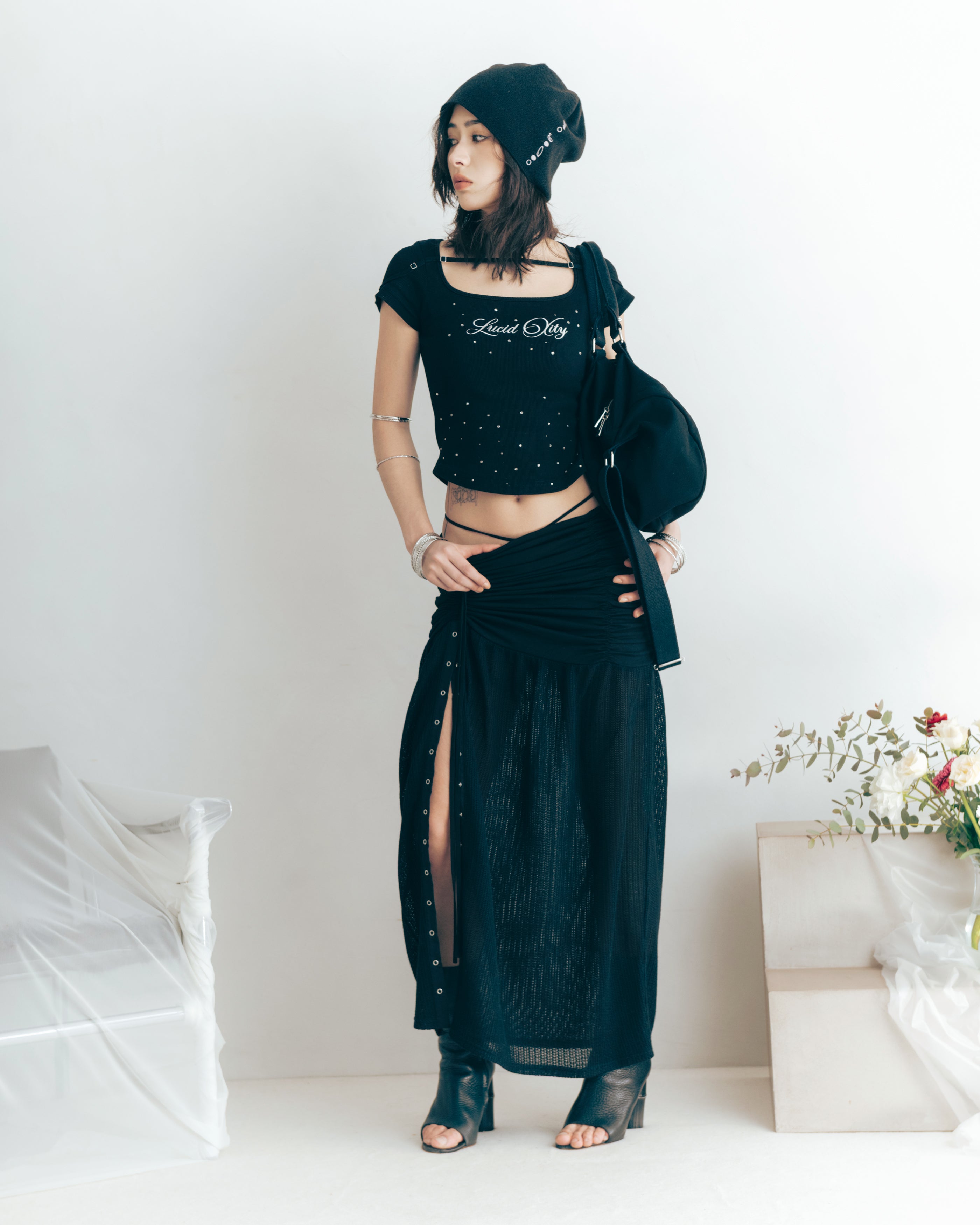 MODEL:169cm/COLOR:BLK/SIZE:F