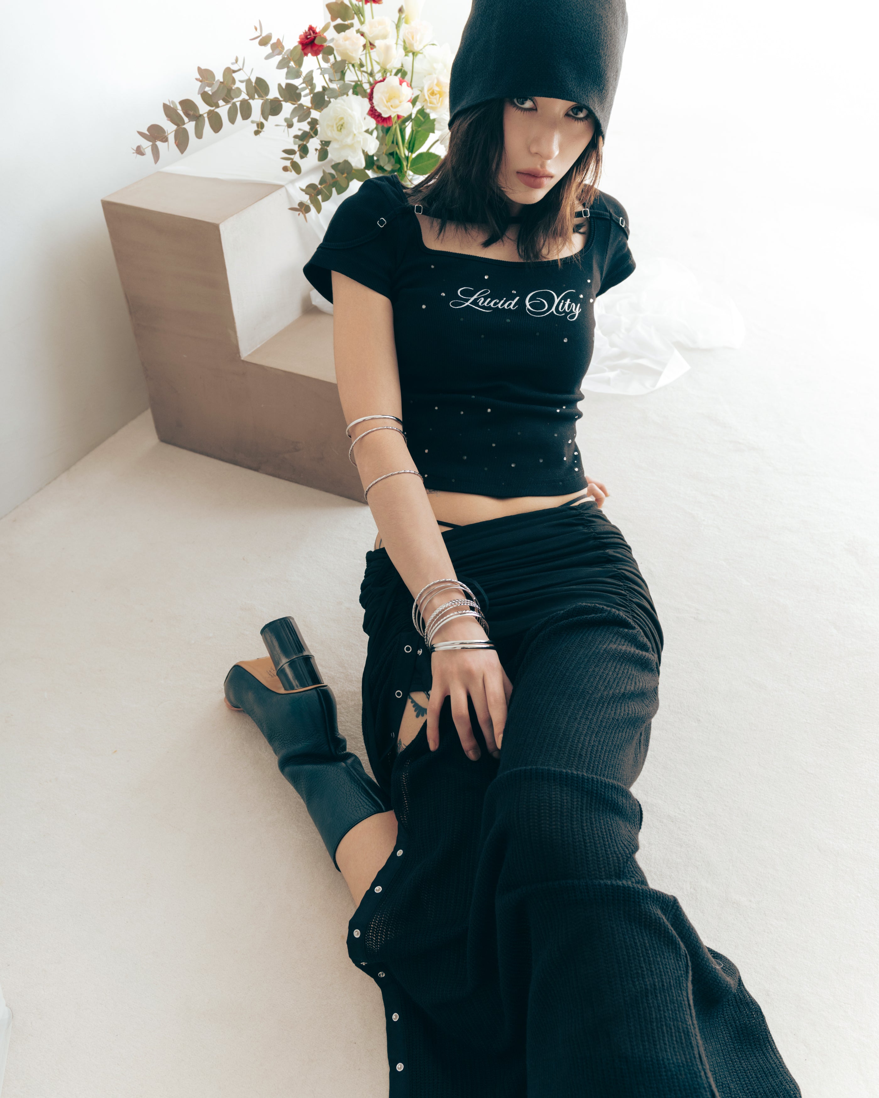 MODEL:169cm/COLOR:BLK/SIZE:F