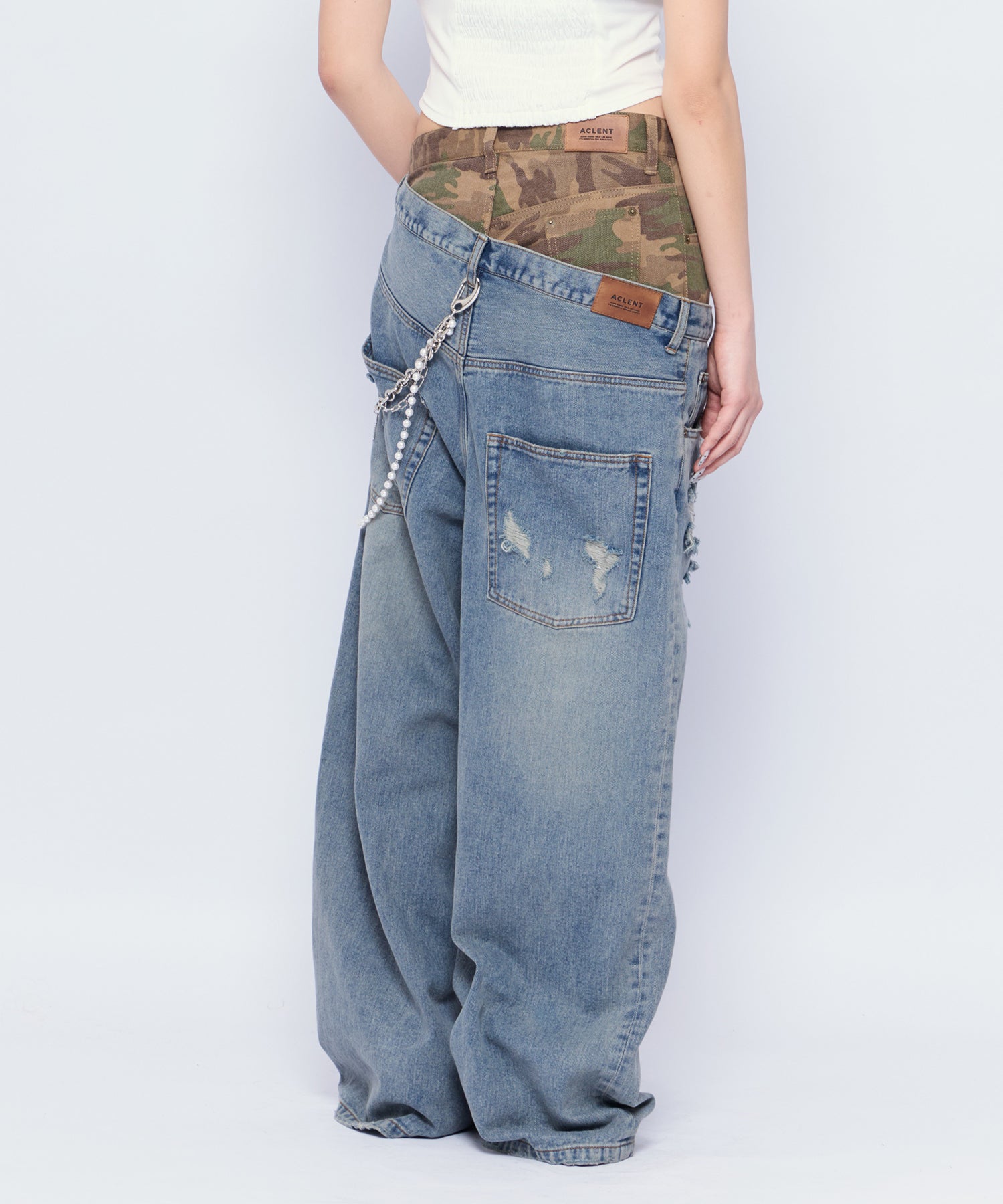 MODEL:170cm/COLOR:BLU/SIZE:M