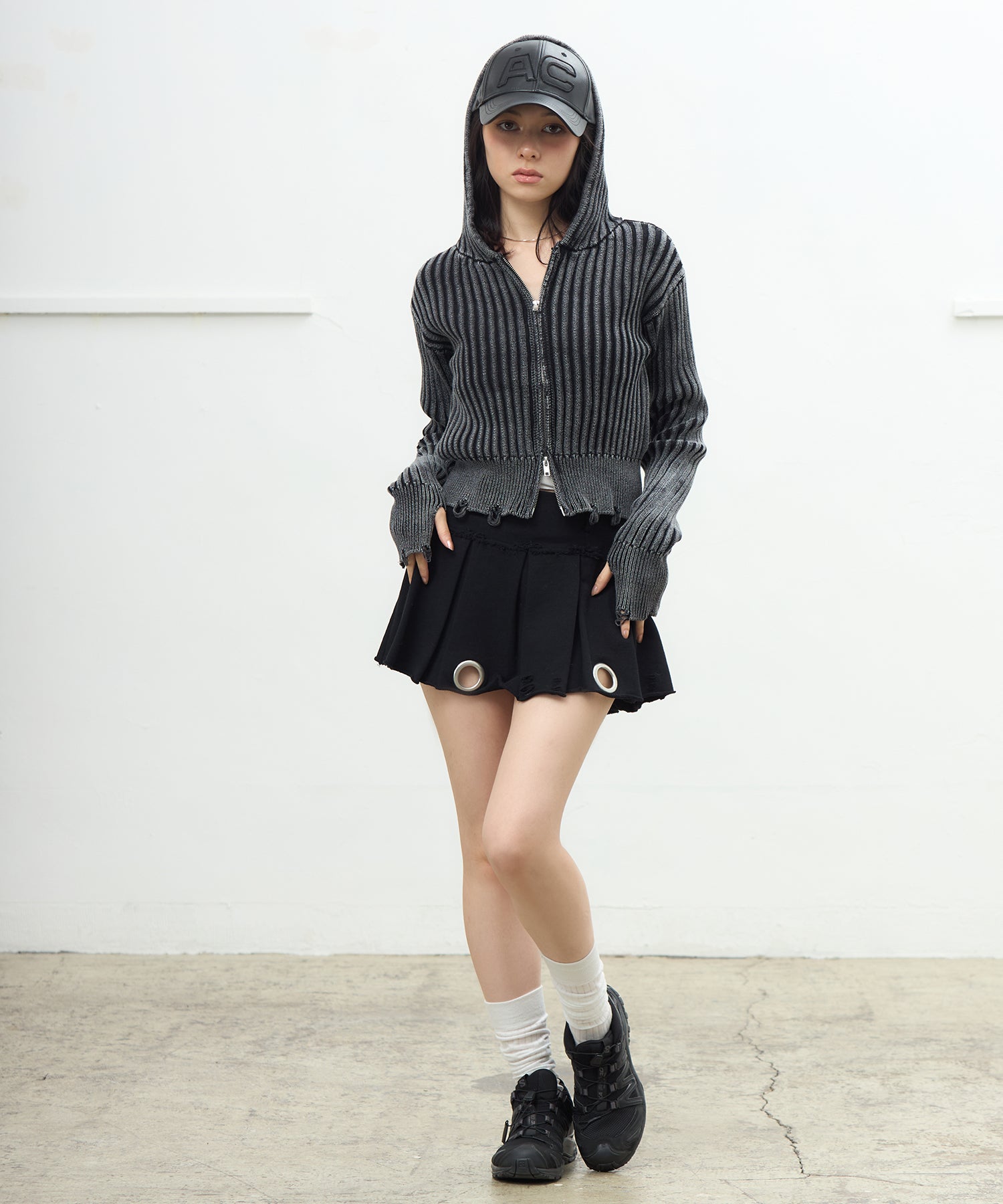 MODEL:163cm/COLOR:BLACK/SIZE:S
