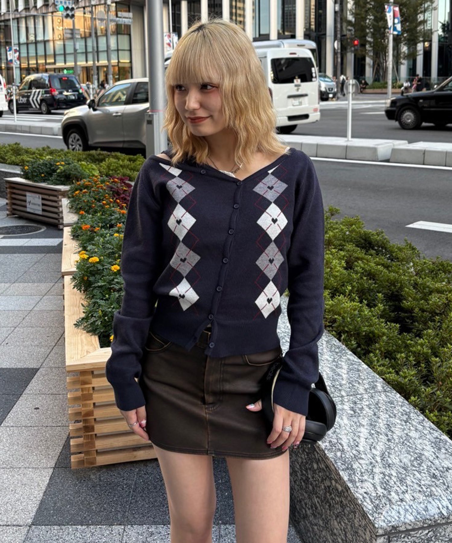 STAFF:151cm/COLOR:NAVY/SIZE:F