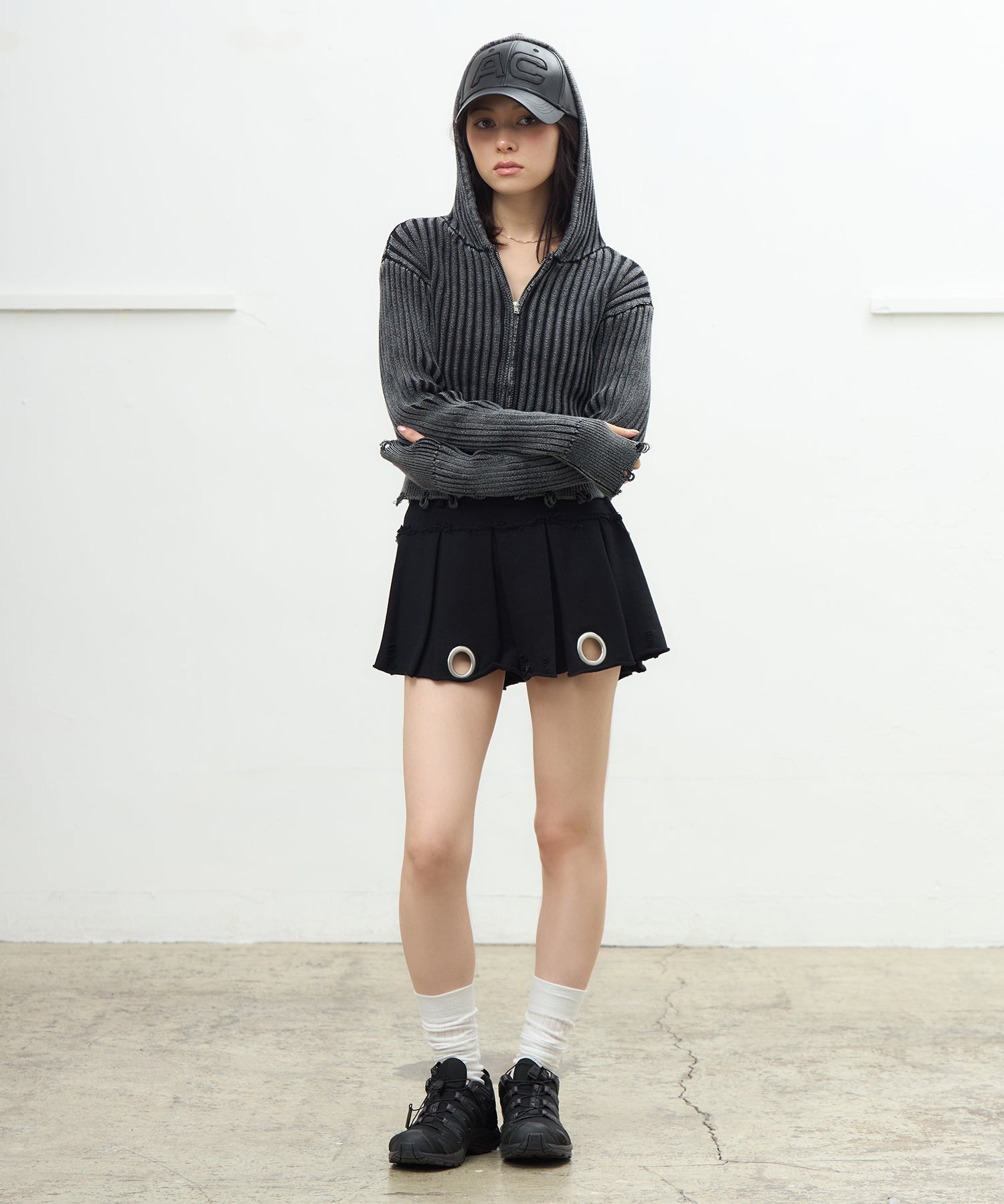 MODEL:163cm/COLOR:BLACK/SIZE:S