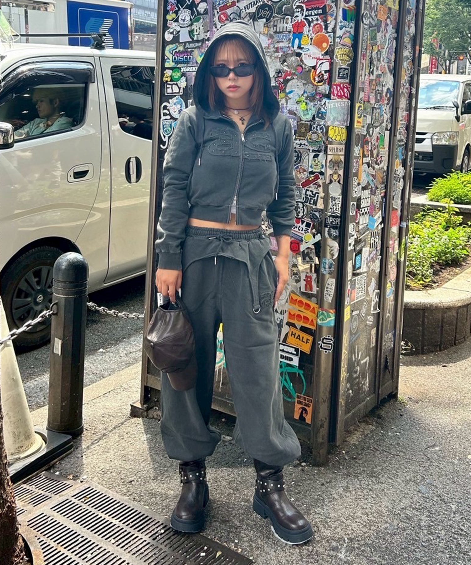 STAFF:164cm/COLOR:BLACK/SIZE:M