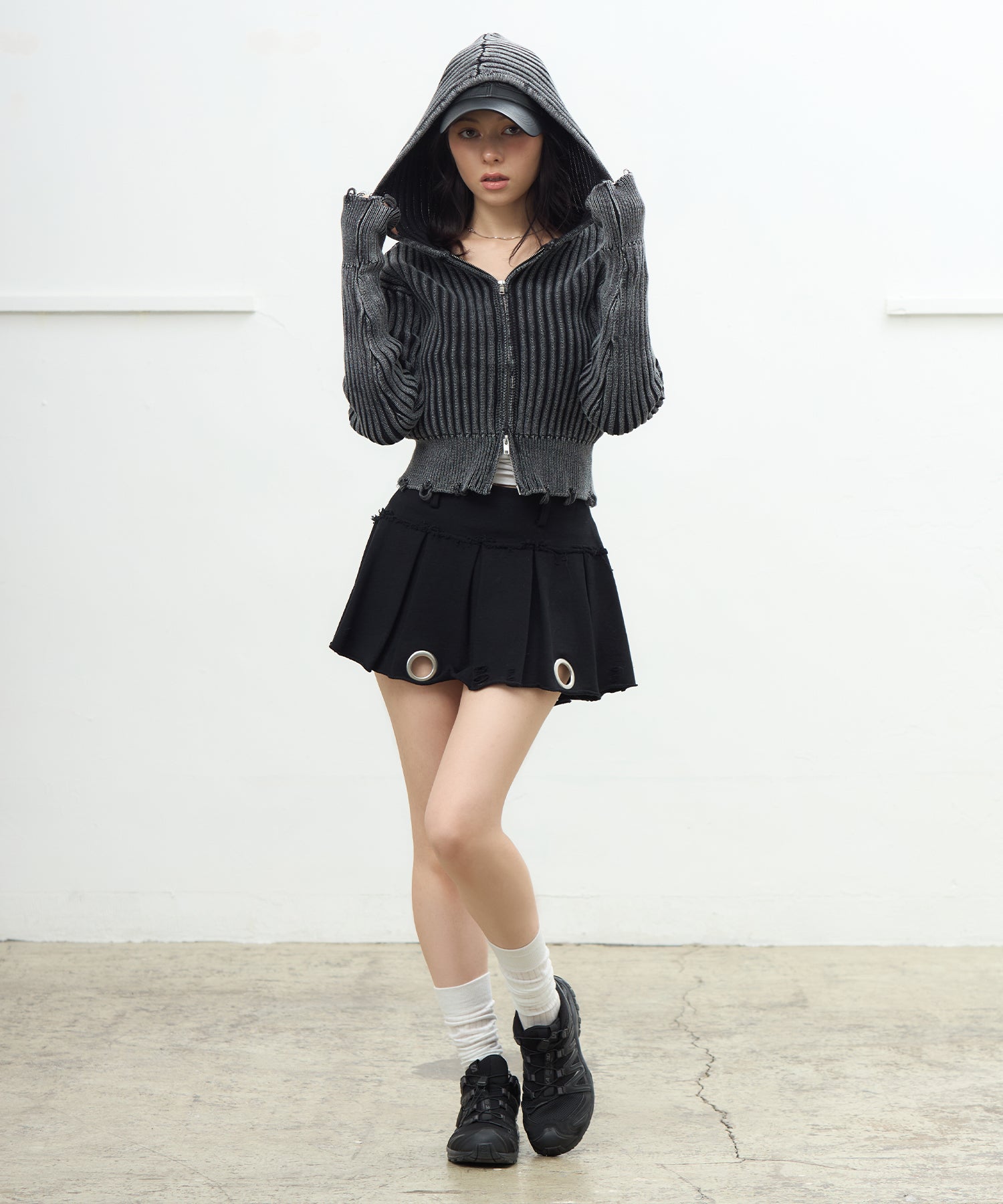 MODEL:163cm/COLOR:BLACK/SIZE:S
