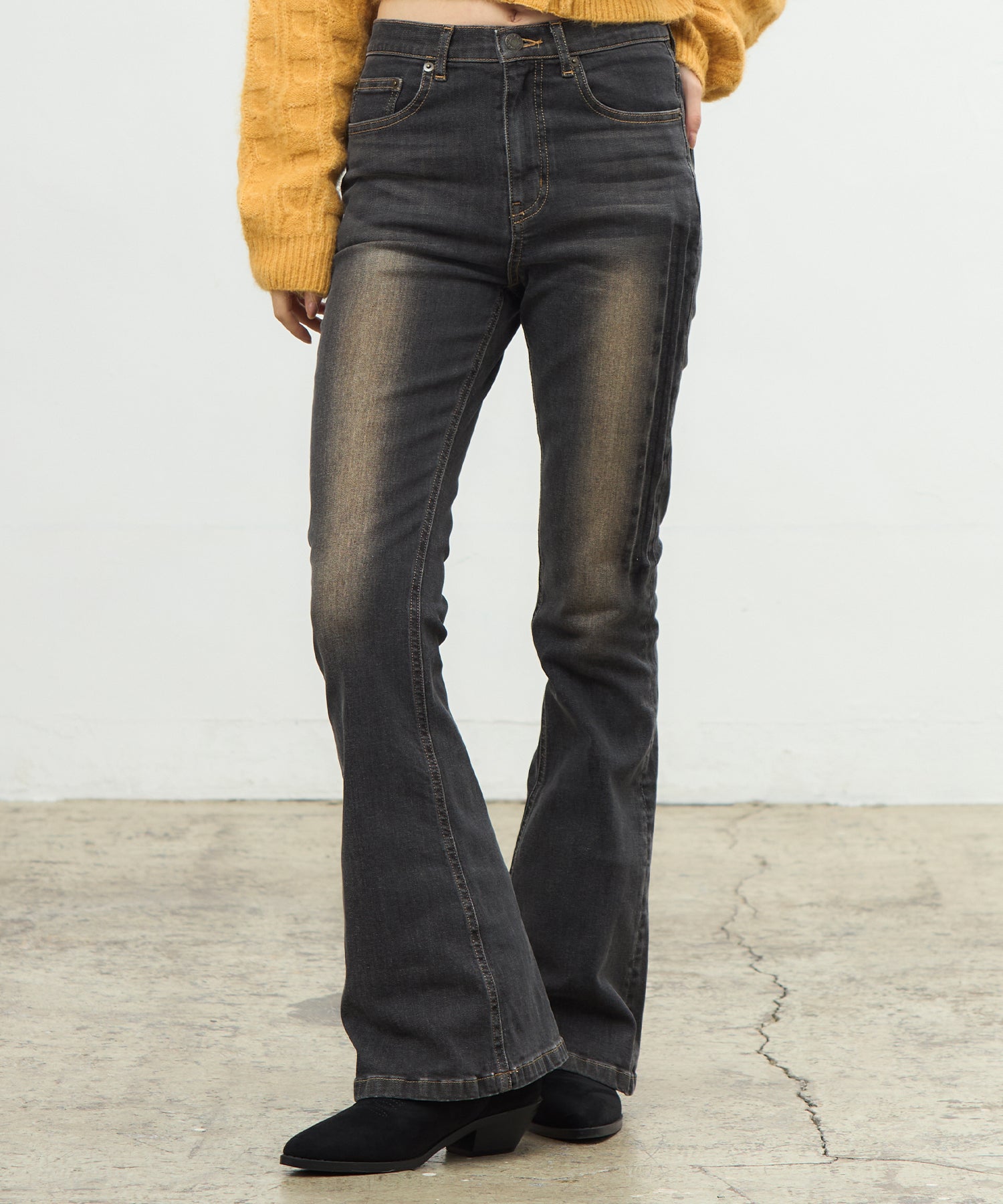 MODEL:163cm/COLOR:BLACK