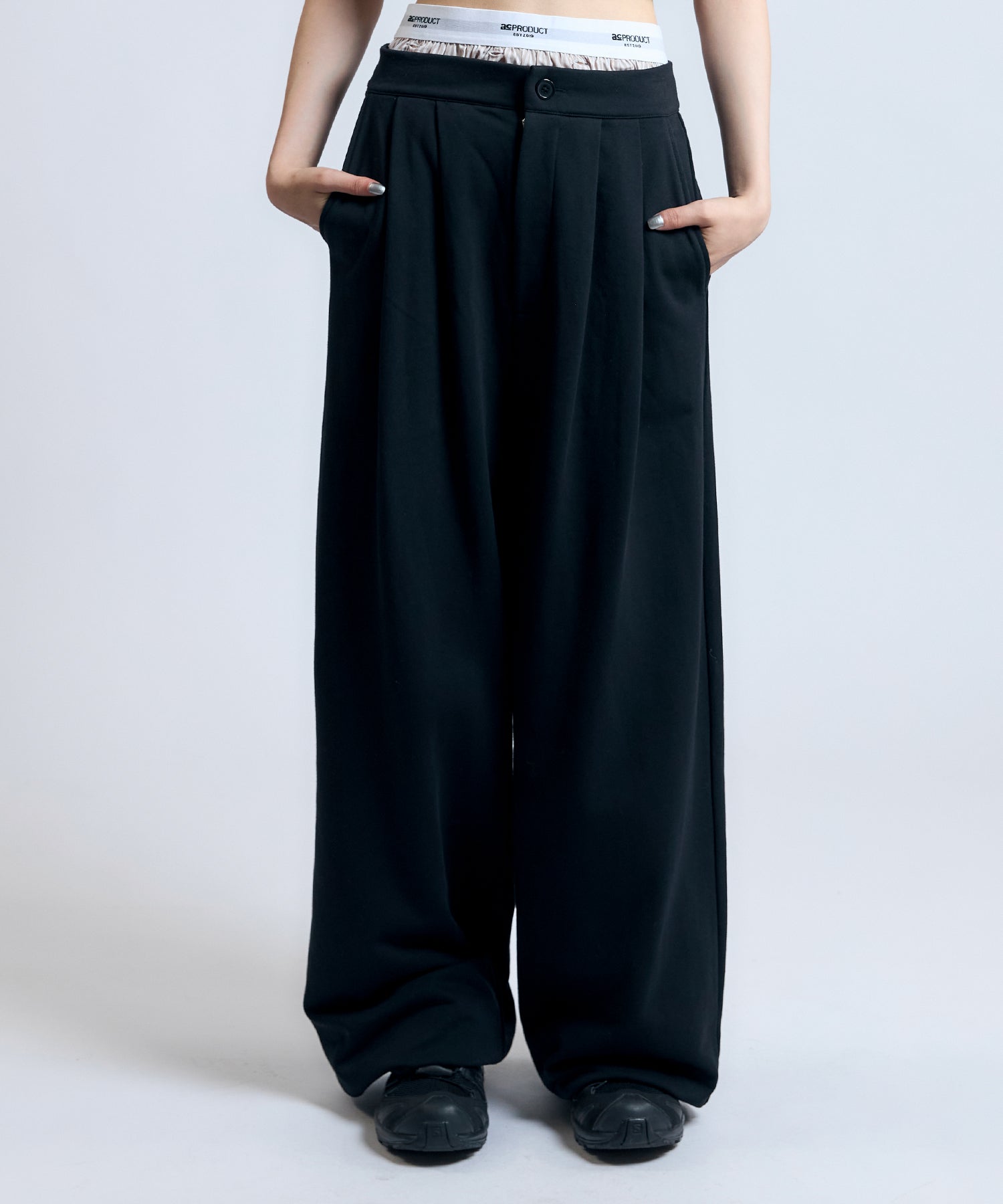 MODEL:163cm/COLOR:BLACK/SIZE:M