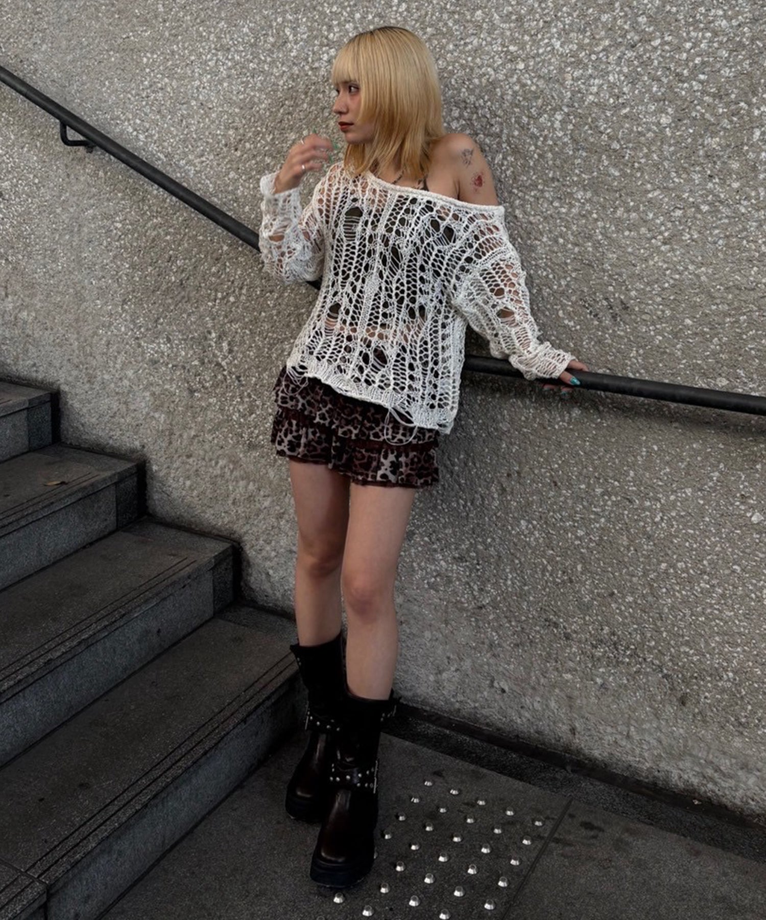 STAFF:151cm/COLOR:BROWN/SIZE:F