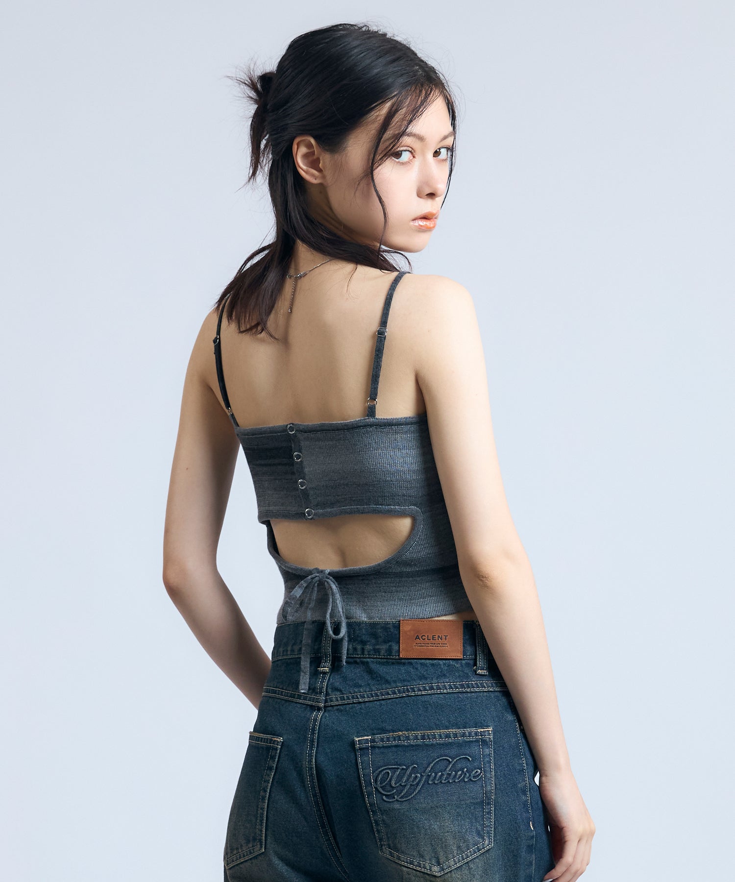 MODEL:163cm/COLOR:BLACK/SIZE:F