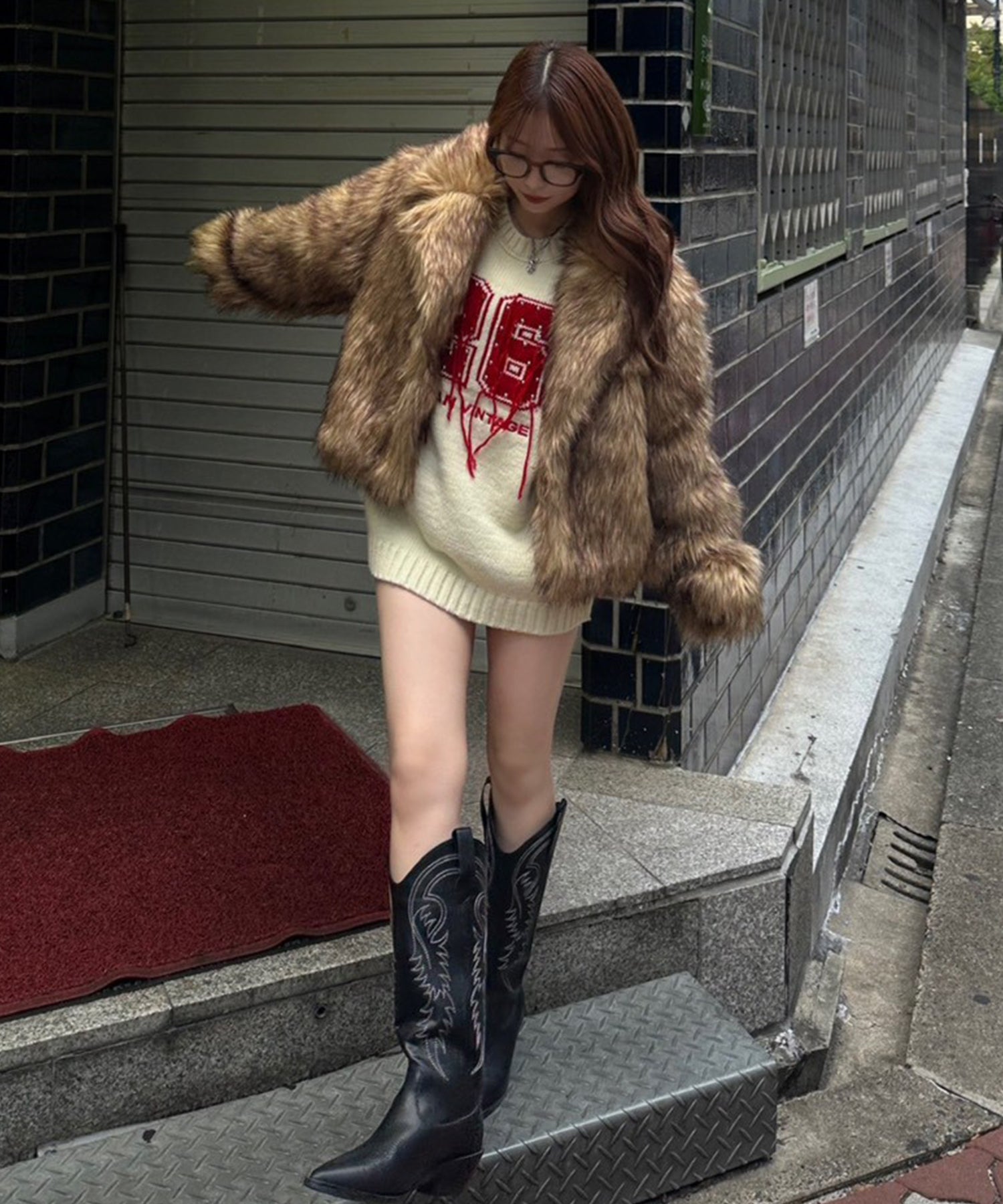 STAFF:153cm/COLOR:WHITE/SIZE:F