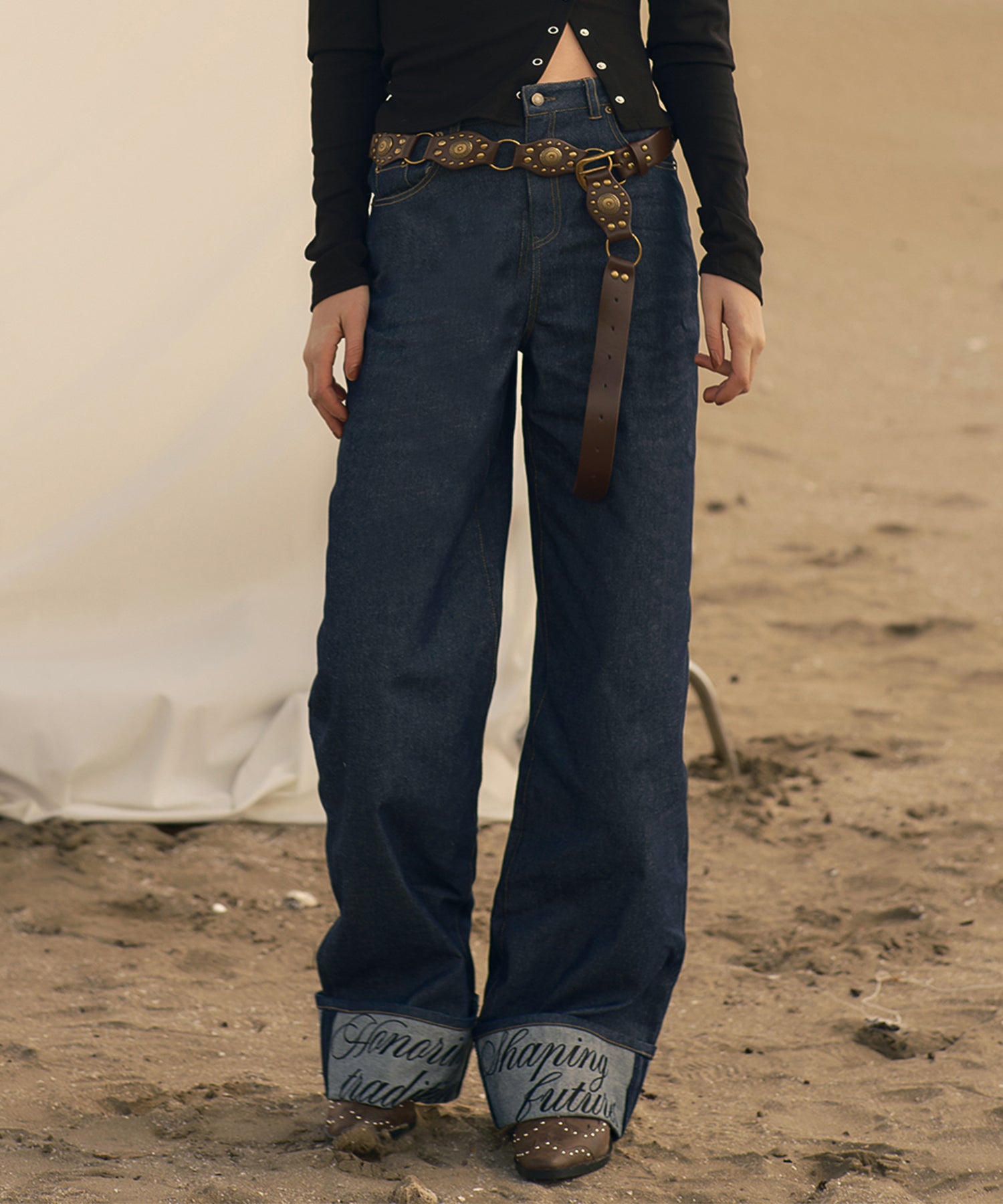 High waist flare jeans｜ACLENT（アクレント）