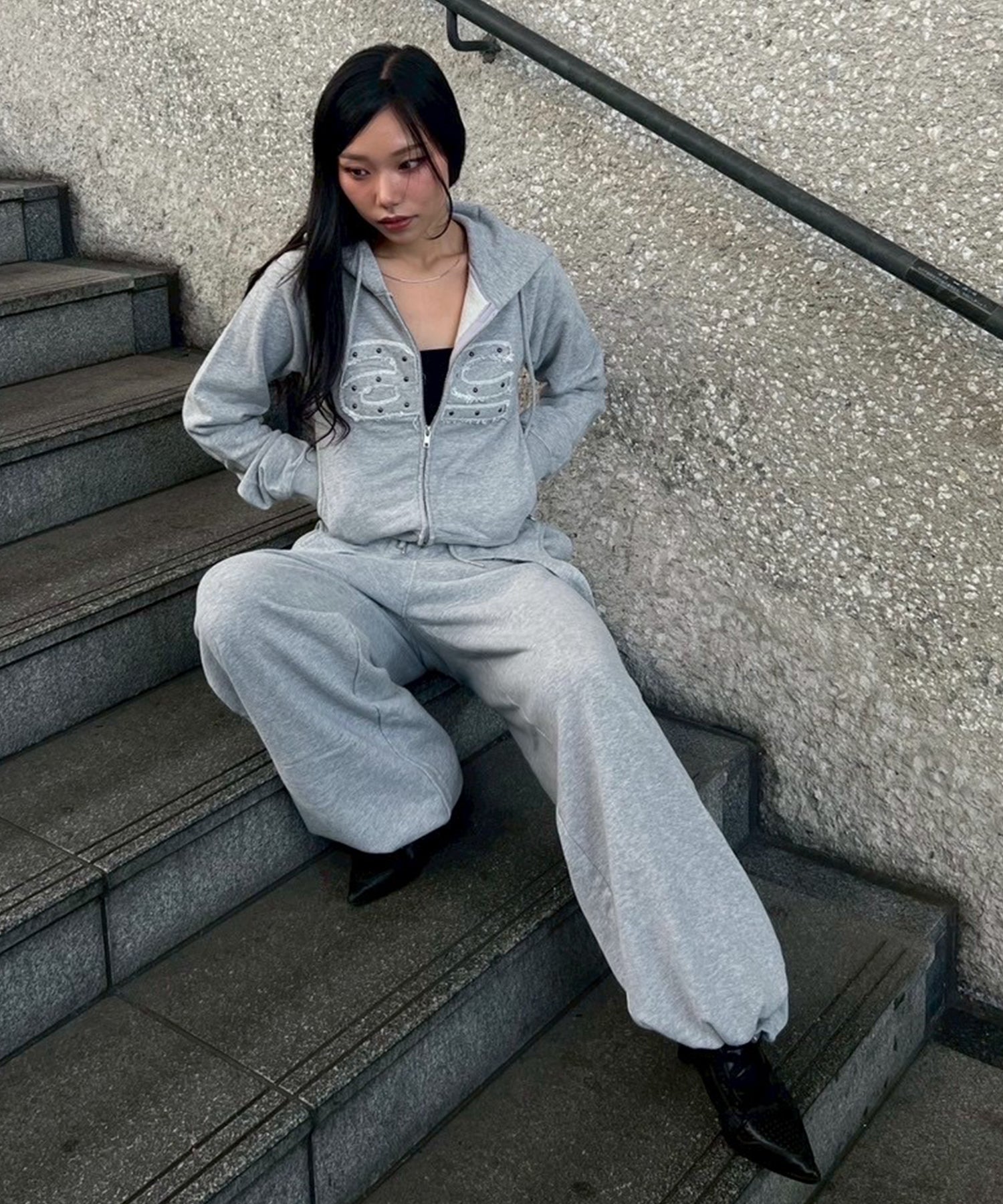 STAFF:157cm/COLOR:LIGHT GRAY/SIZE:F