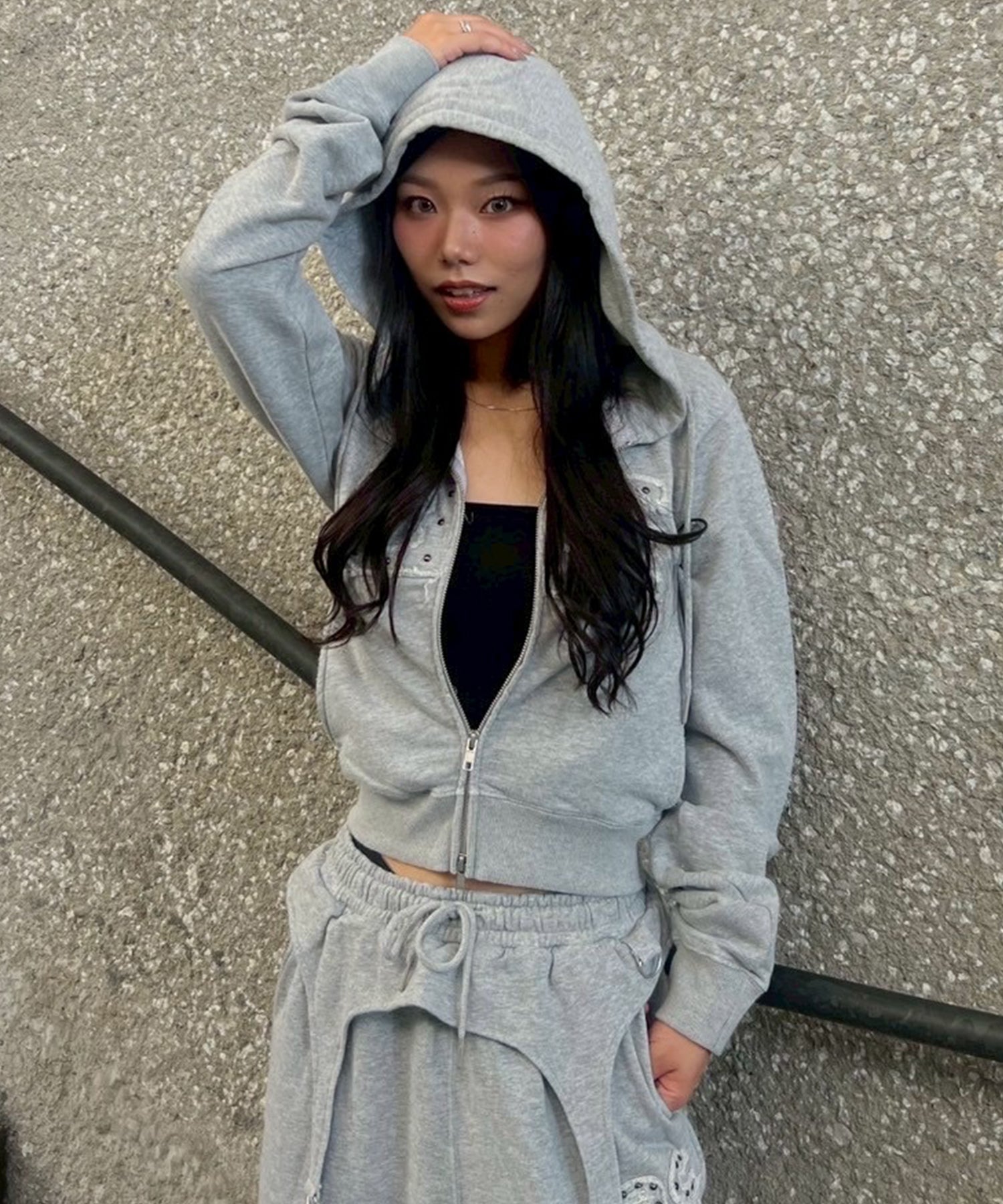 STAFF:157cm/COLOR:LIGHT GRAY/SIZE:F