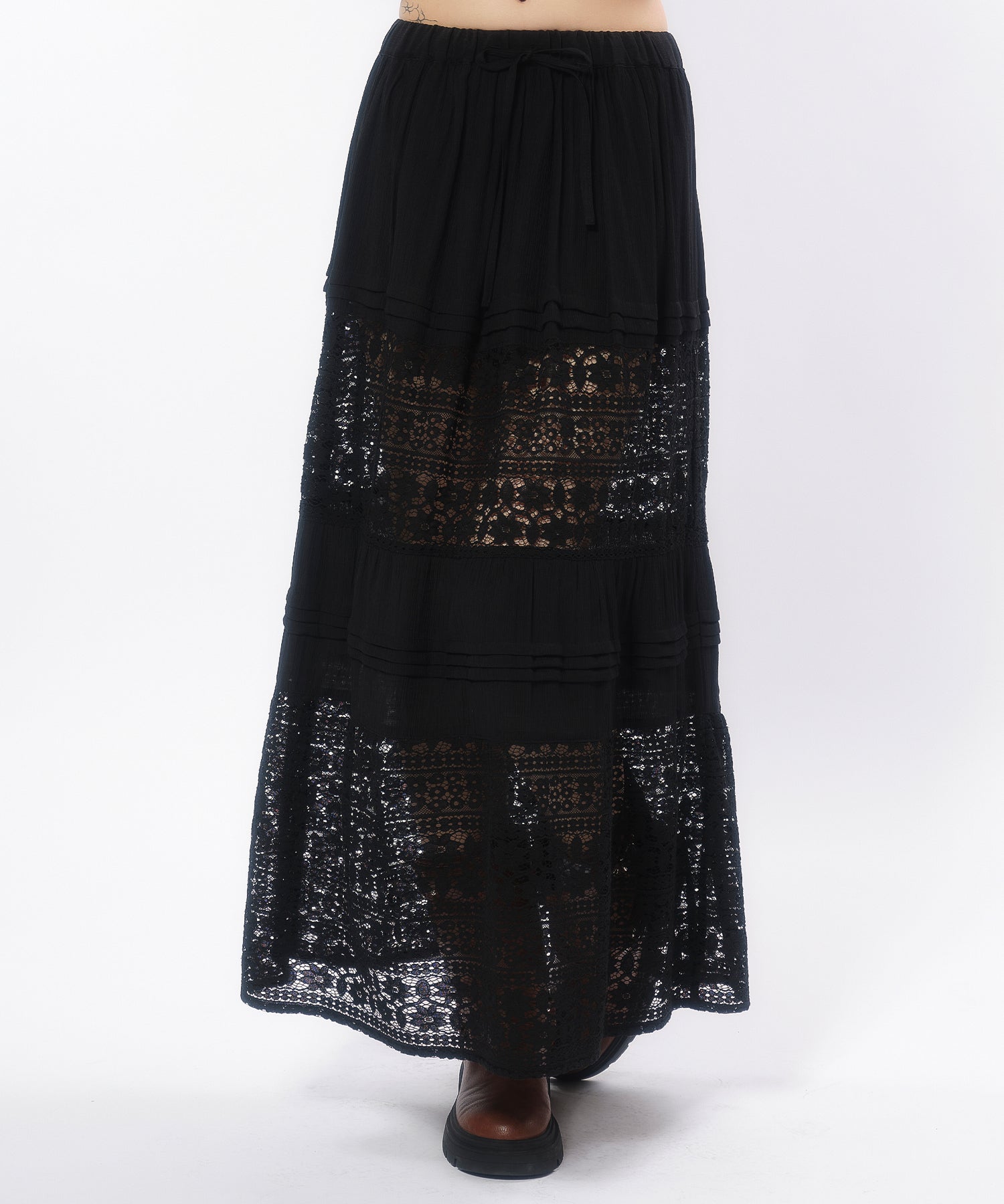 MODEL:170cm/COLOR:BLACK/SIZE:F