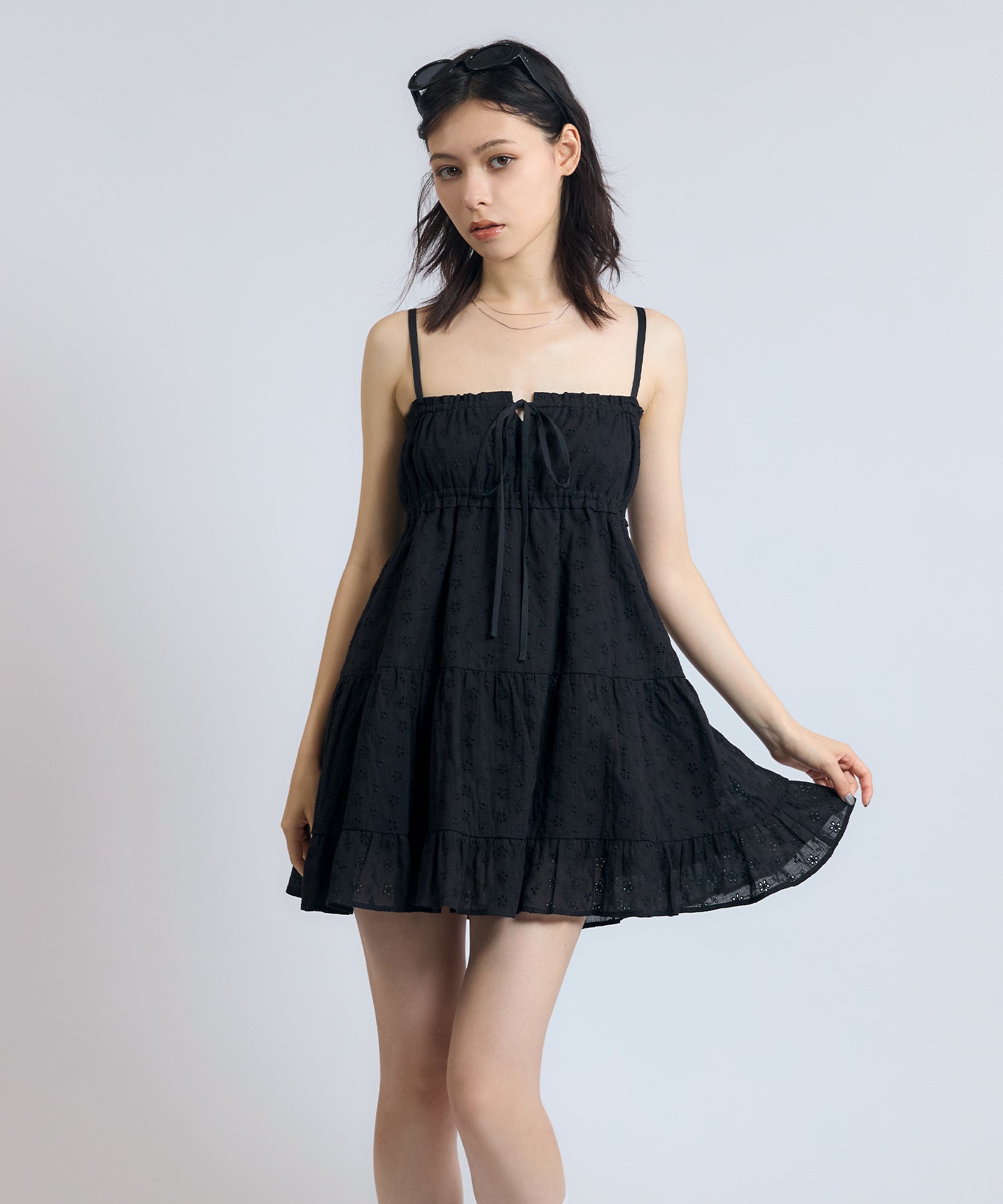 MODEL:163cm/COLOR:BLACK/SIZE:M