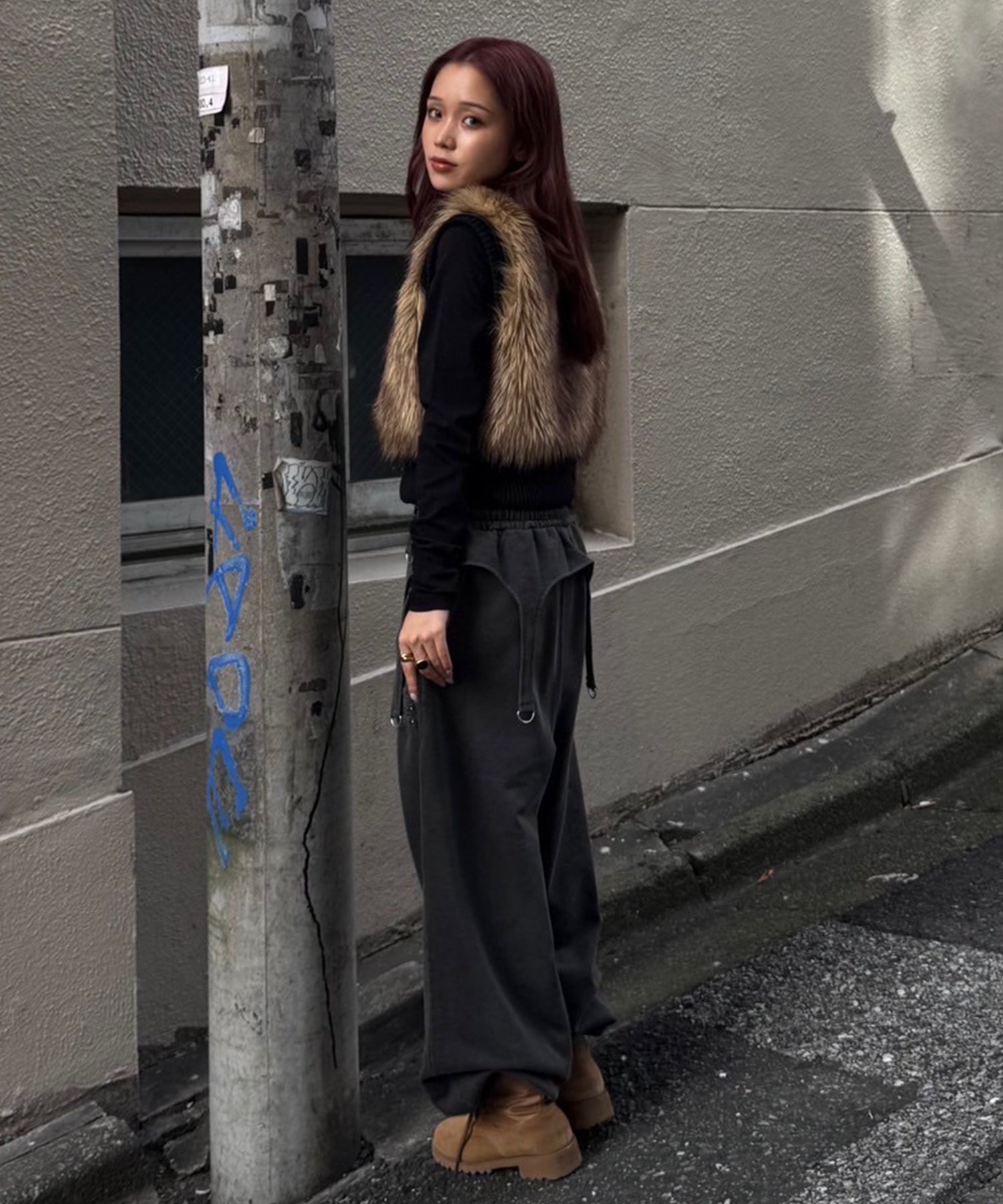 STAFF:155cm/COLOR:BLACK/SIZE:S