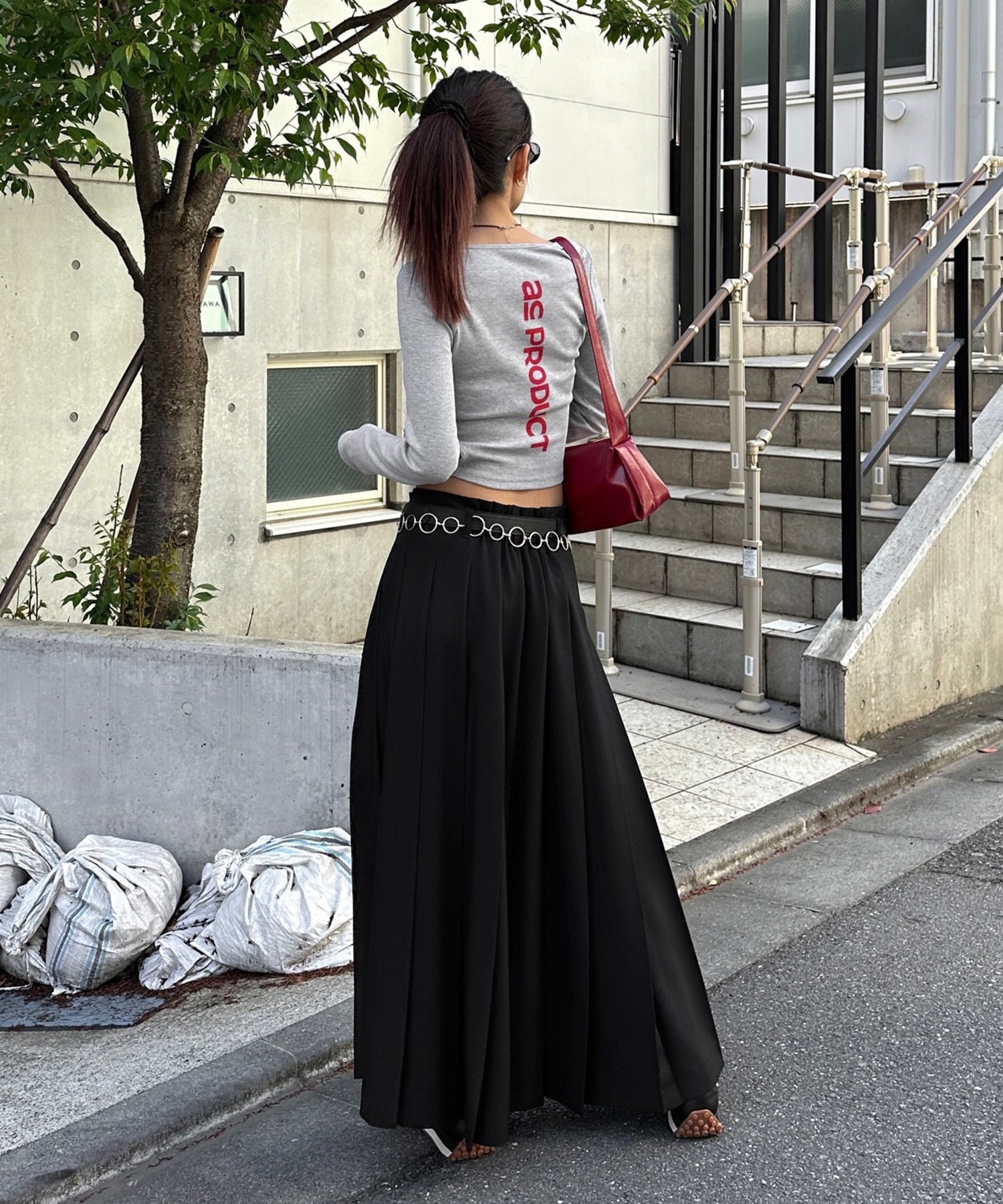 STAFF:161cm/COLOR:GRAY/SIZE:F