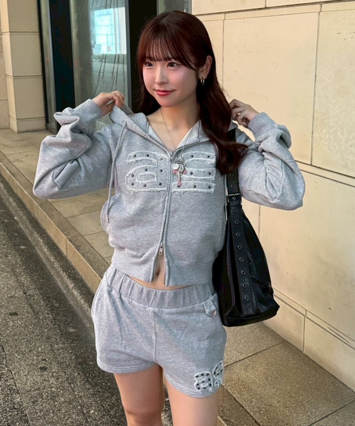 STAFF:155cm/COLOR:GRAY/SIZE:F