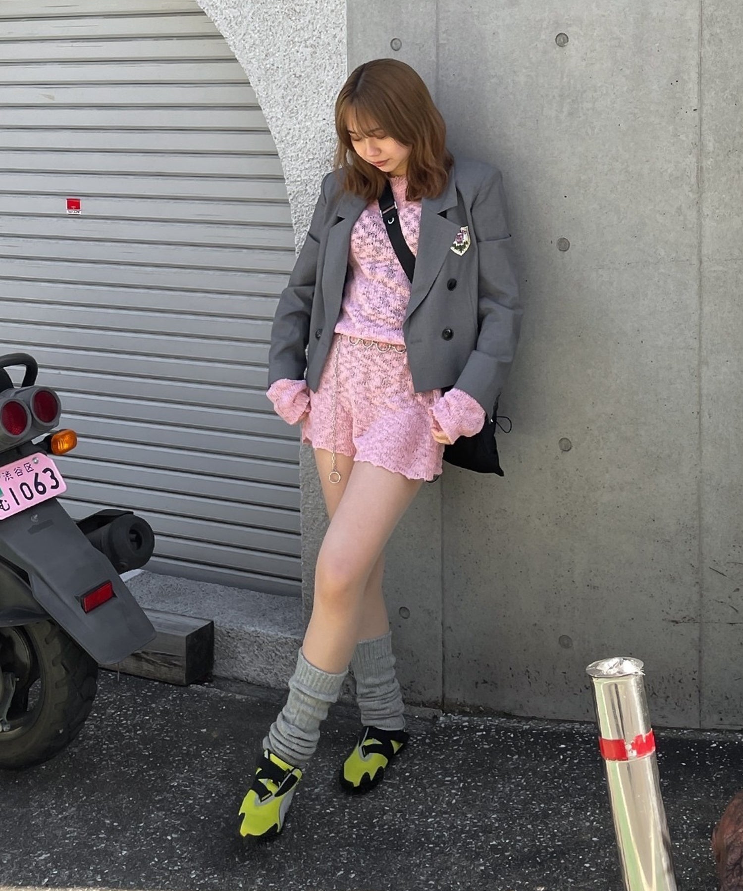 STAFF:159cm/COLOR:PINK/SIZE:F