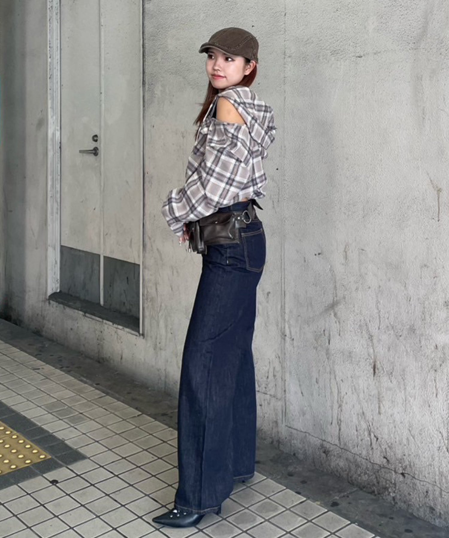 STAFF:163cm/COLOR:PINK/SIZE:F