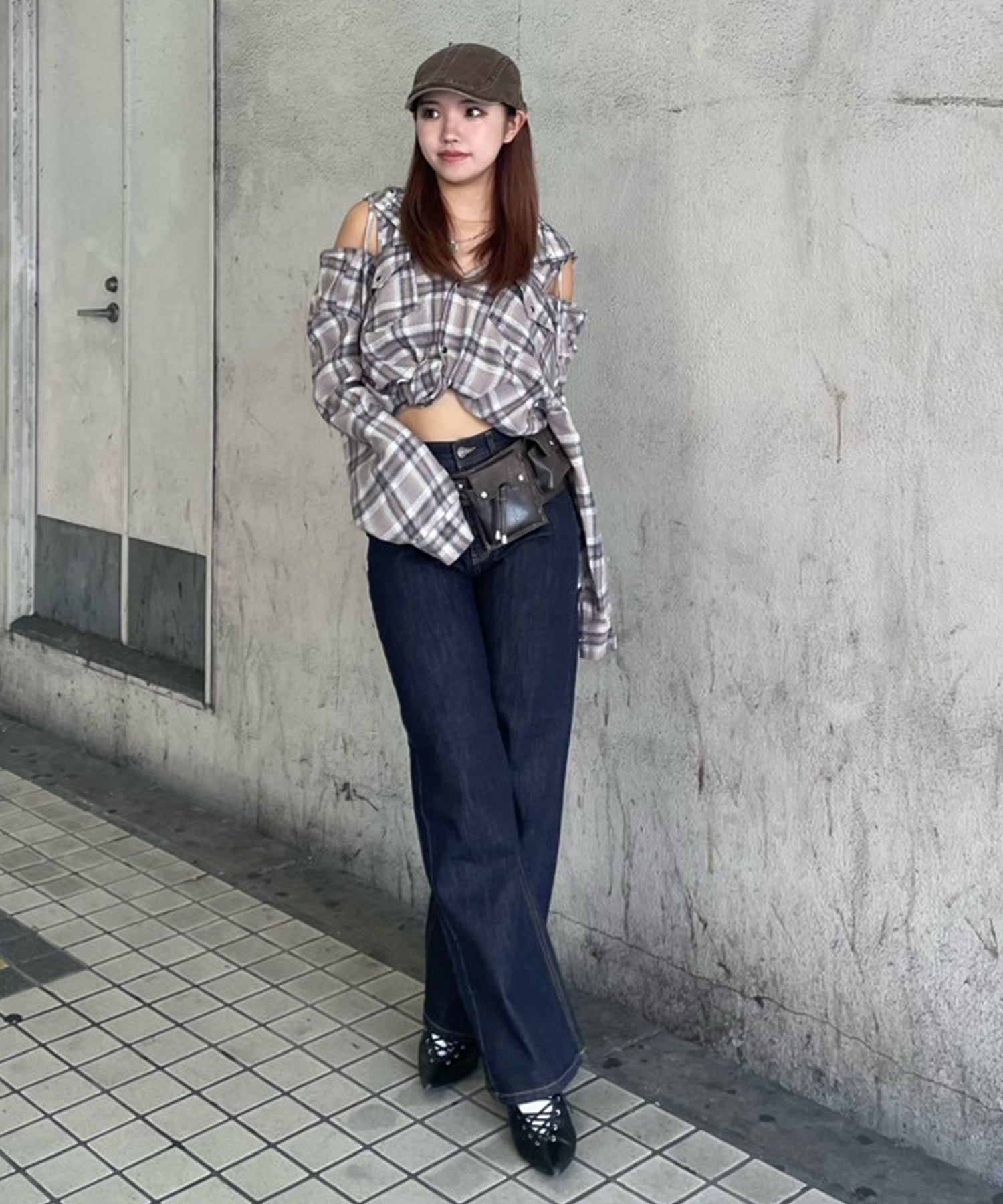 STAFF:163cm/COLOR:PINK/SIZE:F