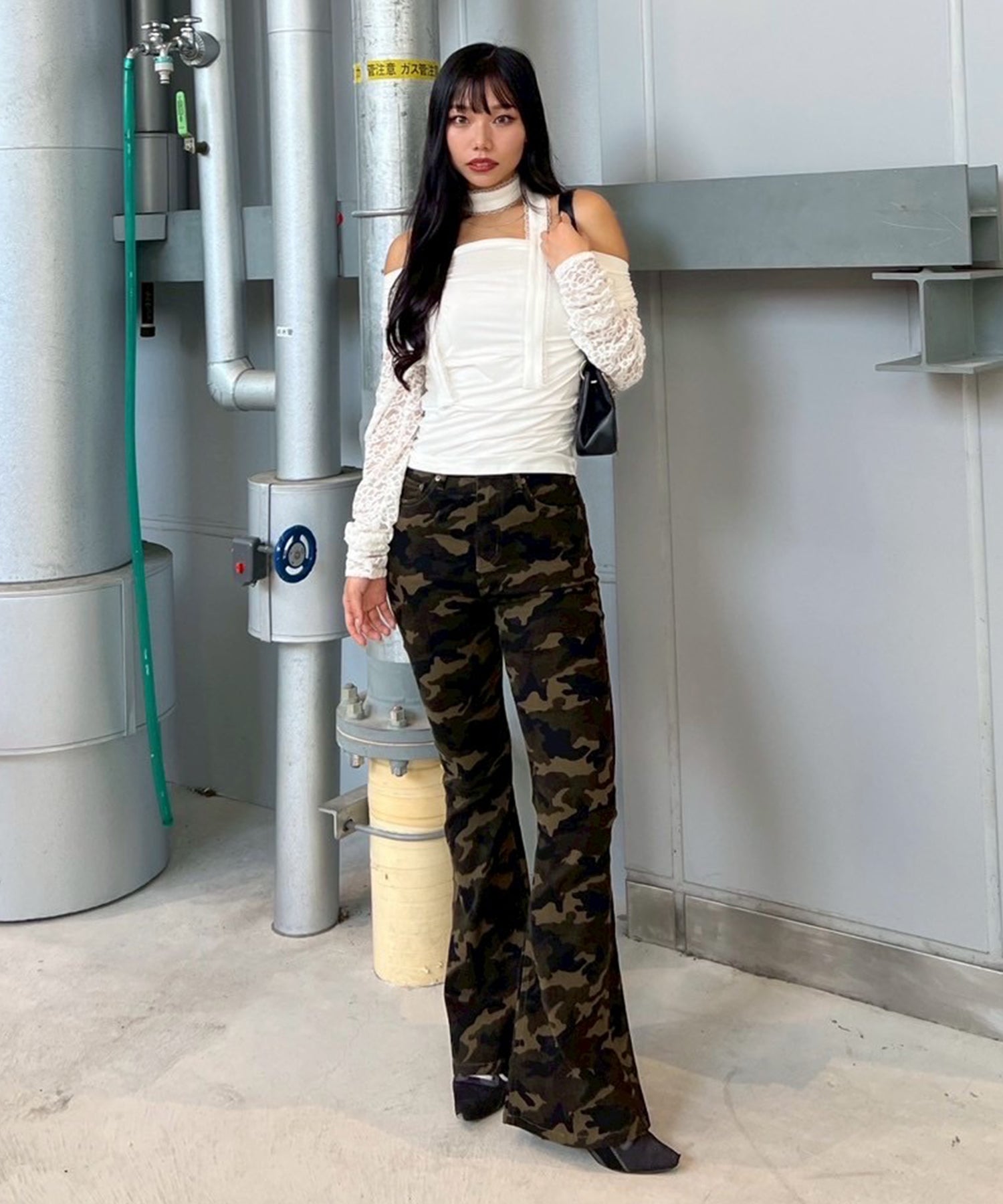 ビンテージウォッシュフレアジーンズ｜ACLENT（アクレント）