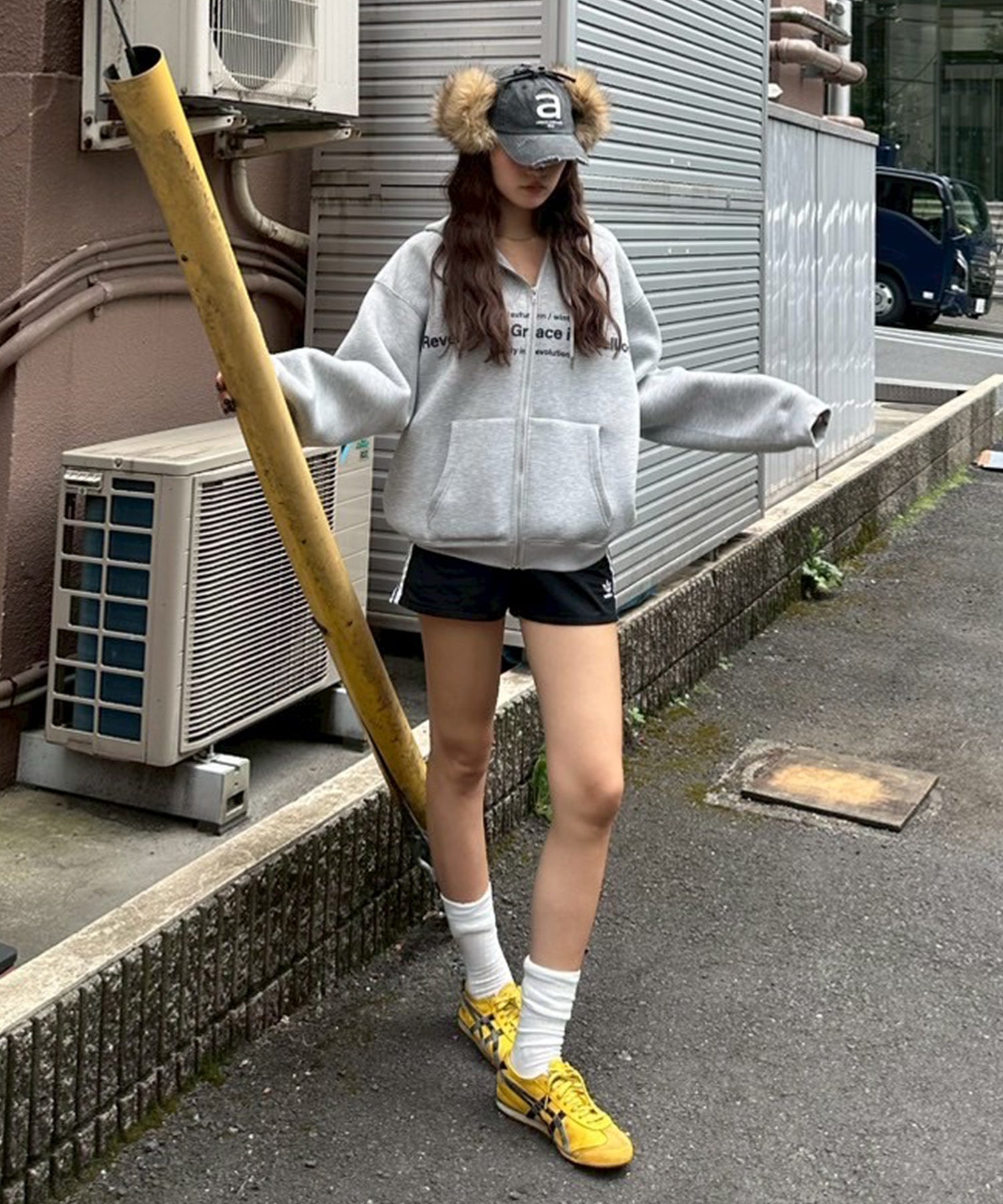 STAFF:170cm/COLOR:GRAY/SIZE:F