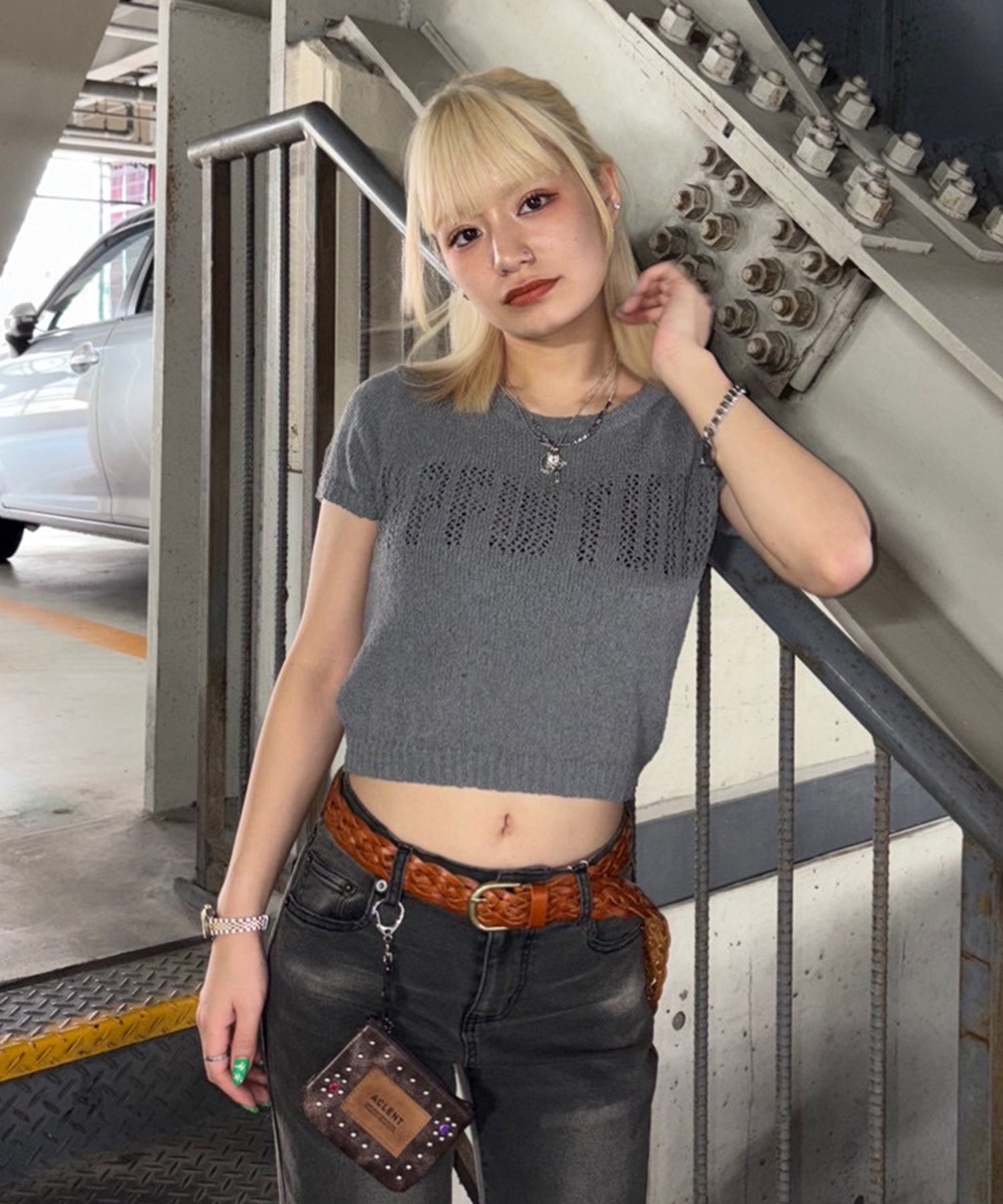 STAFF:151cm/COLOR:GRAY/SIZE:F