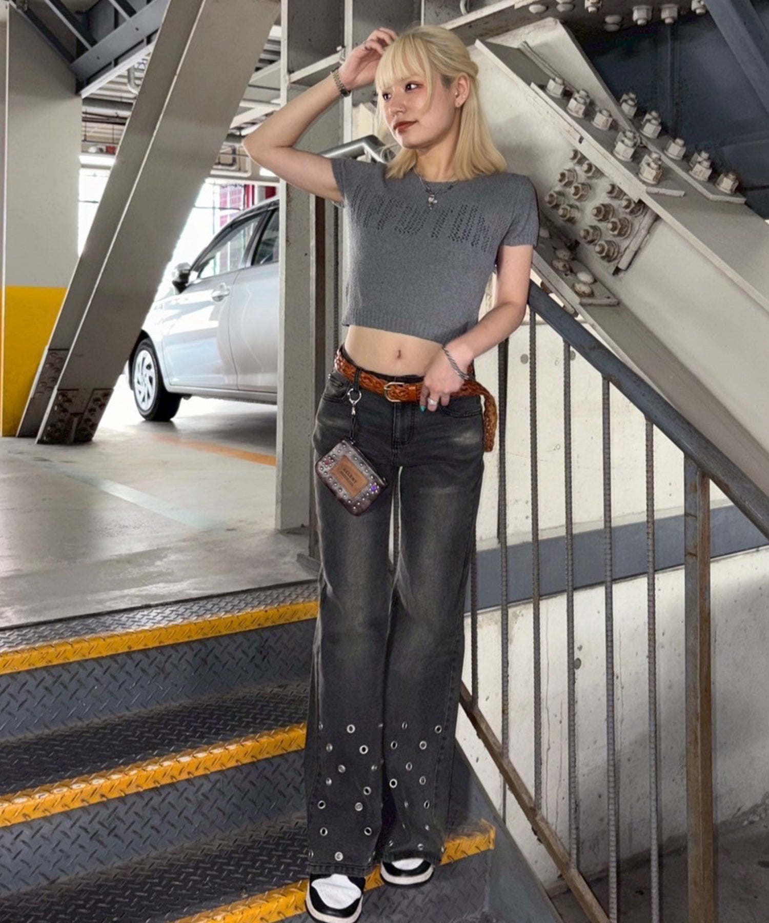 STAFF:151cm/COLOR:GRAY/SIZE:F