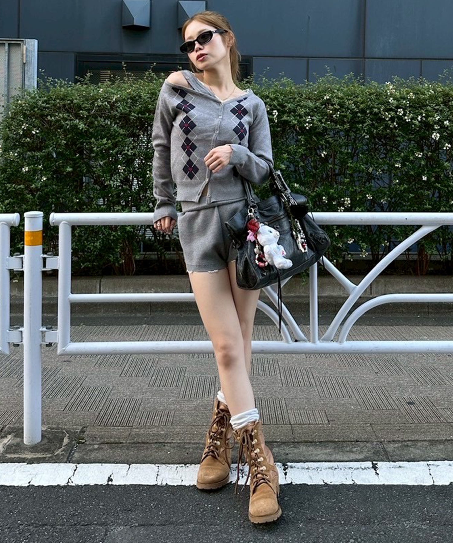 STAFF:155cm/COLOR:GRAY/SIZE:F