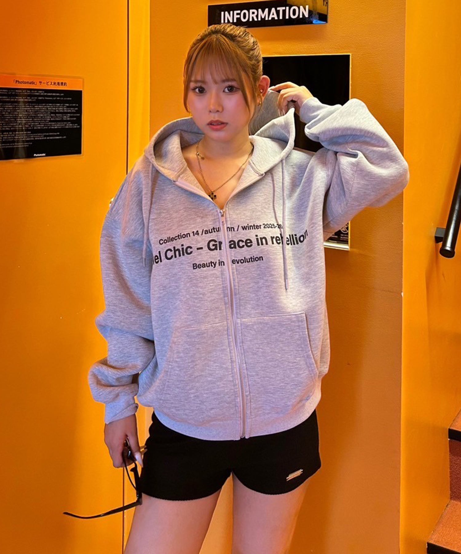 STAFF:164cm/COLOR:GRAY/SIZE:F
