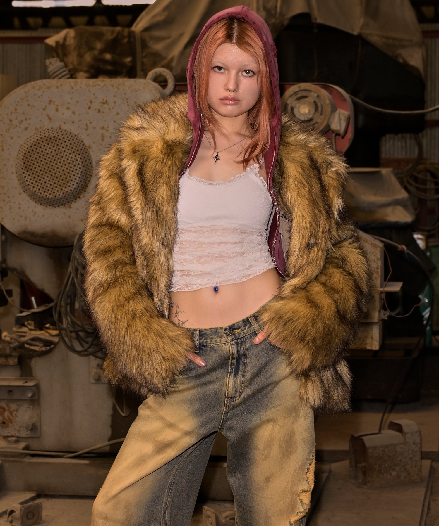 MODEL:170cm/COLOR:BEIGE/SIZE:M