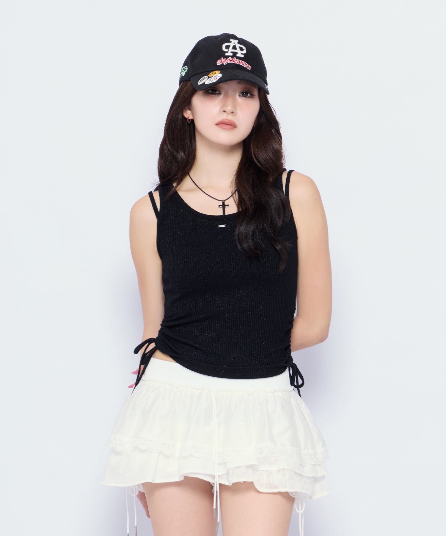 MODEL:170cm/COLOR:BLK/SIZE:F