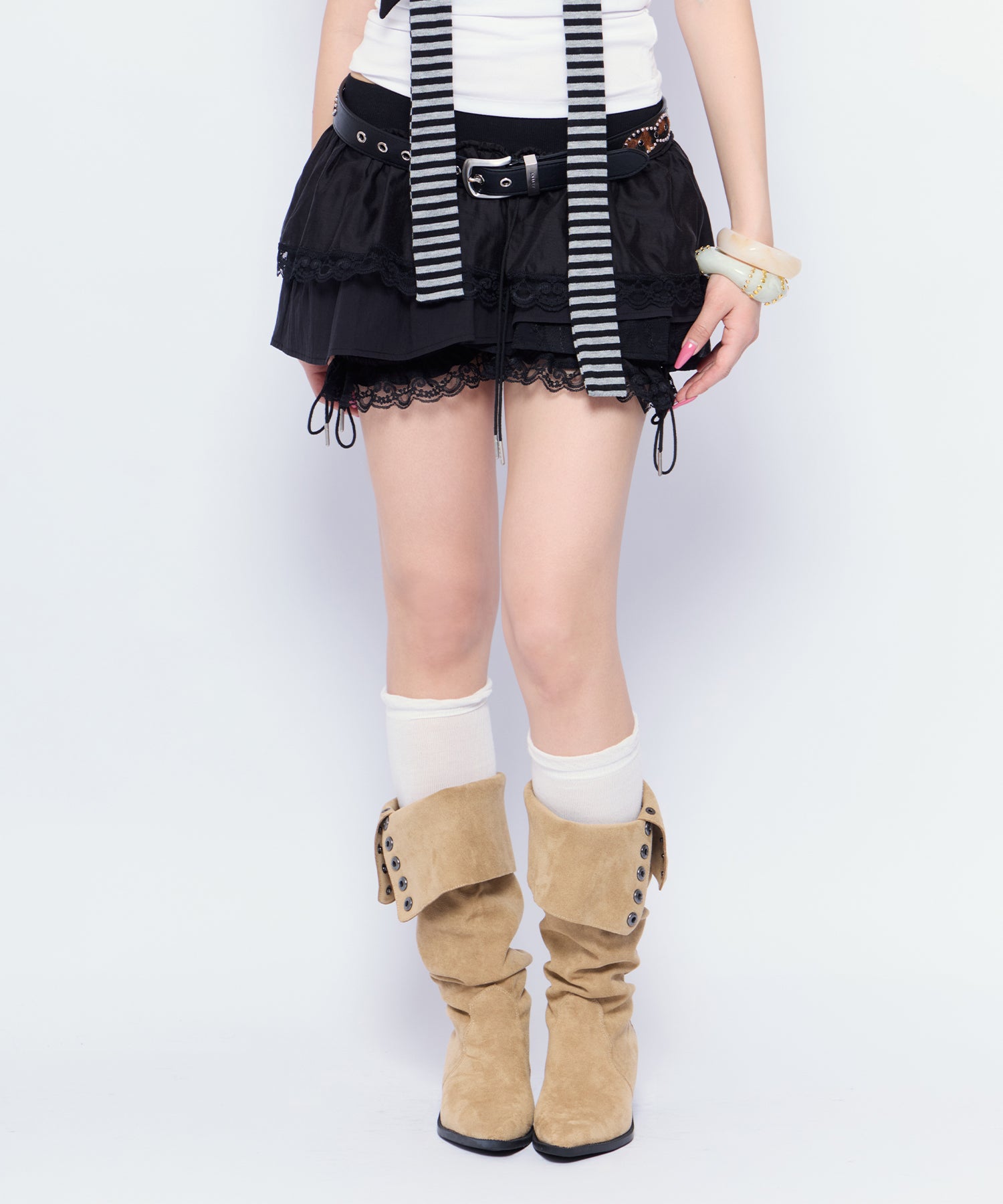 MODEL:170cm/COLOR:BLK/SIZE:F