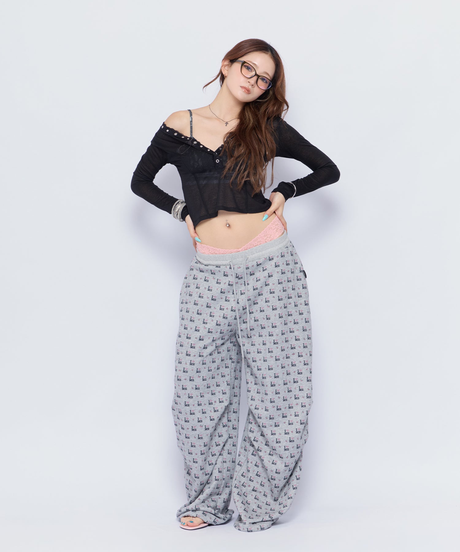 MODEL:170cm/COLOR:GRY/SIZE:F