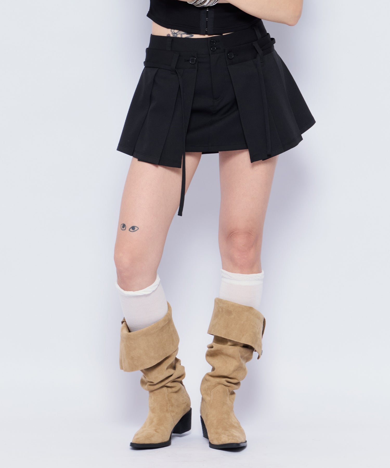 【新品】ACLENT（アクレント）ロングスリットスカート aclentアクレント デニム スリット入り ロングスカート✨ライトブルー