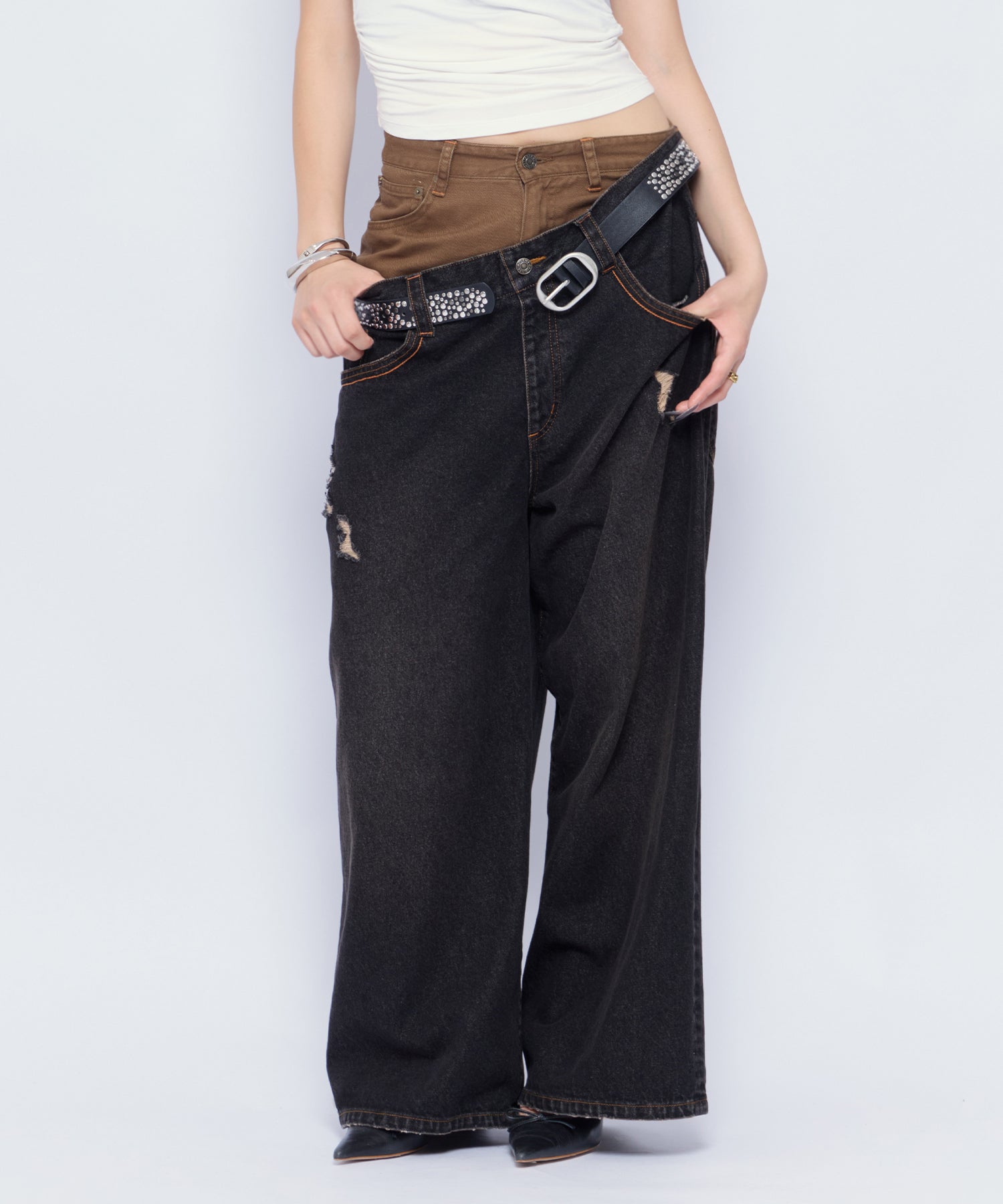 MODEL:170cm/COLOR:BLK/SIZE:M