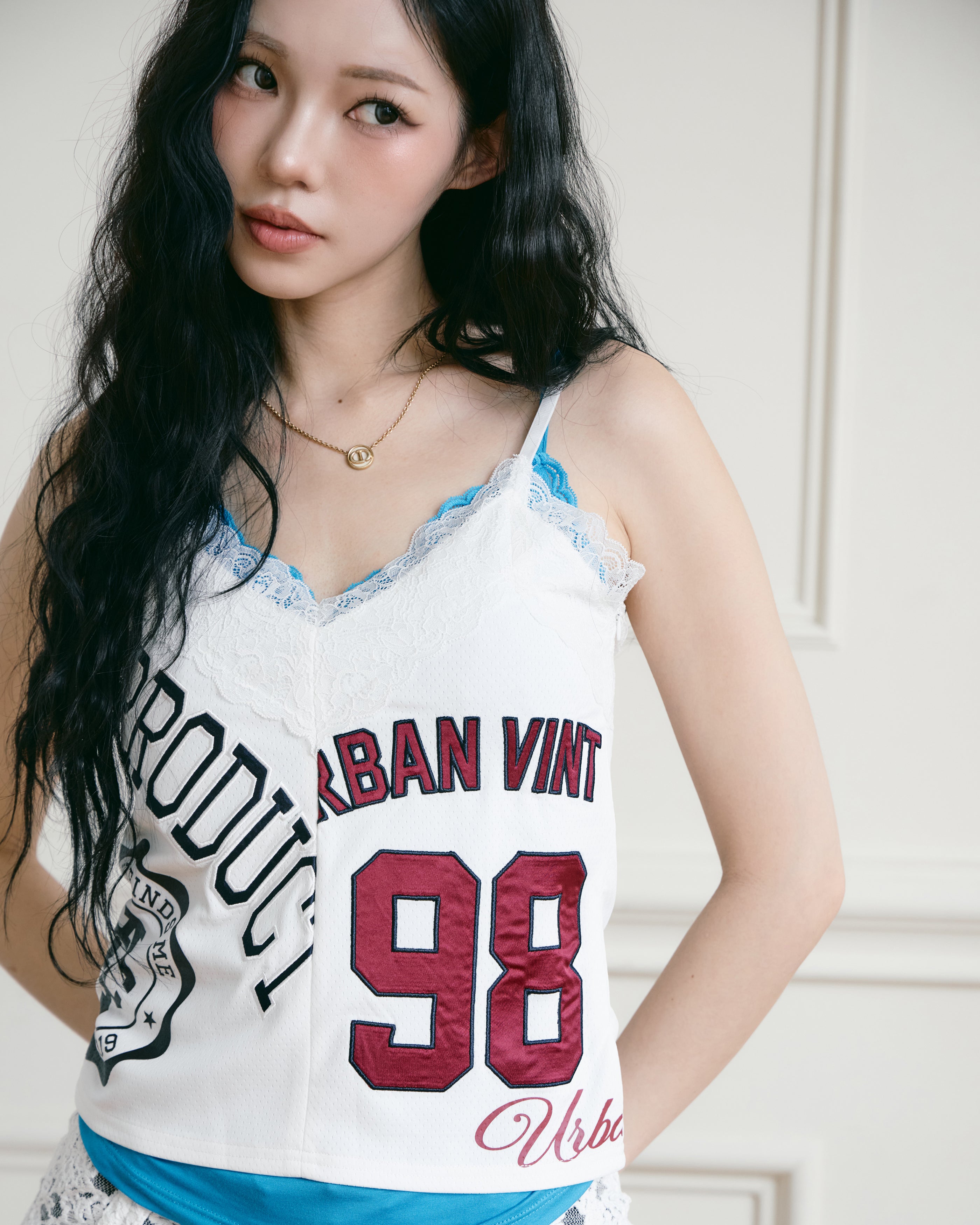 MODEL:170cm/COLOR:WHT/SIZE:F