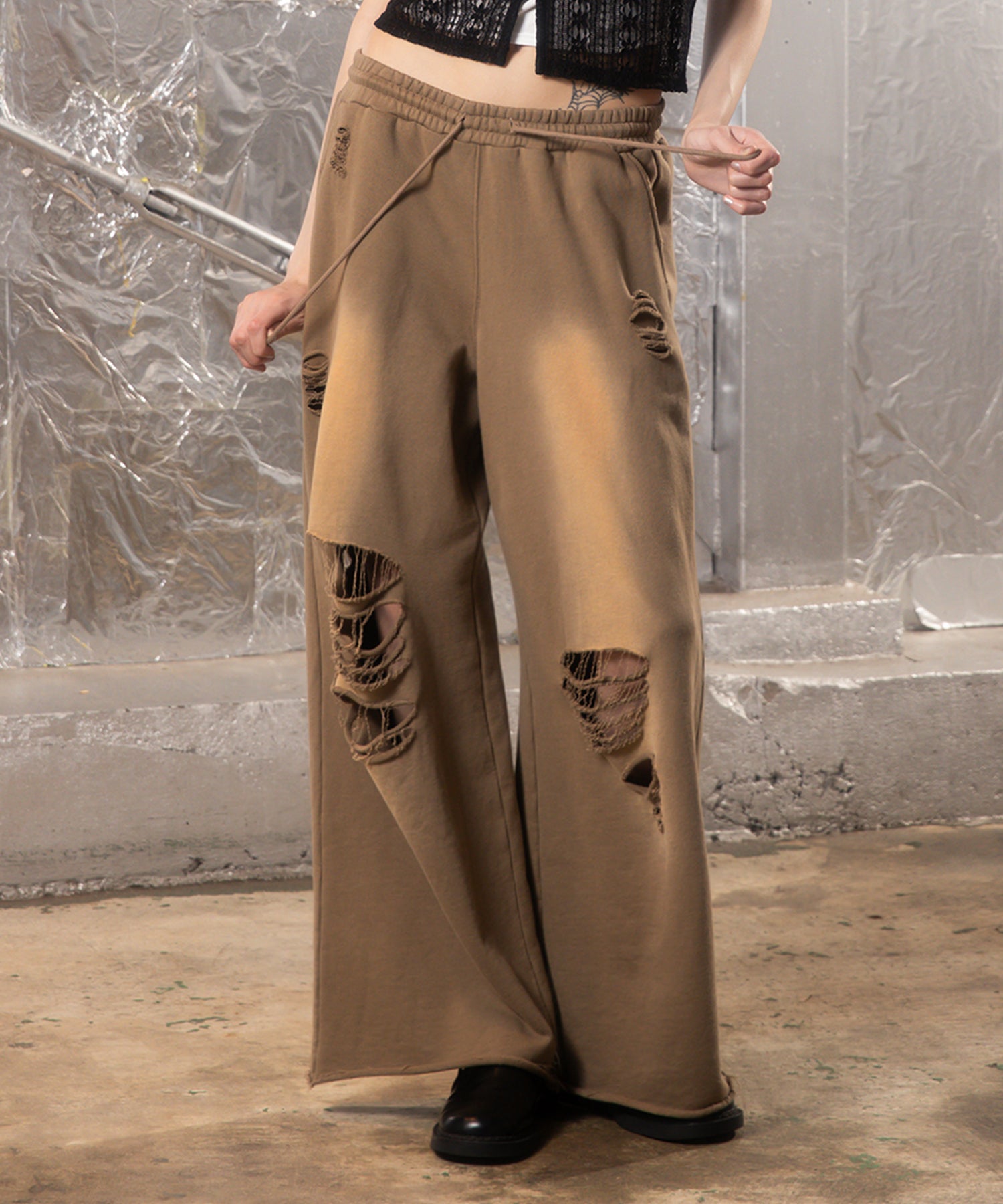 MODEL:172cm/COLOR:BEIGE/SIZE:F
