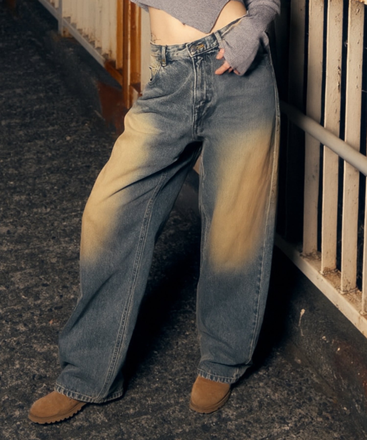 MODEL:170cm/COLOR:BLUE/SIZE:26