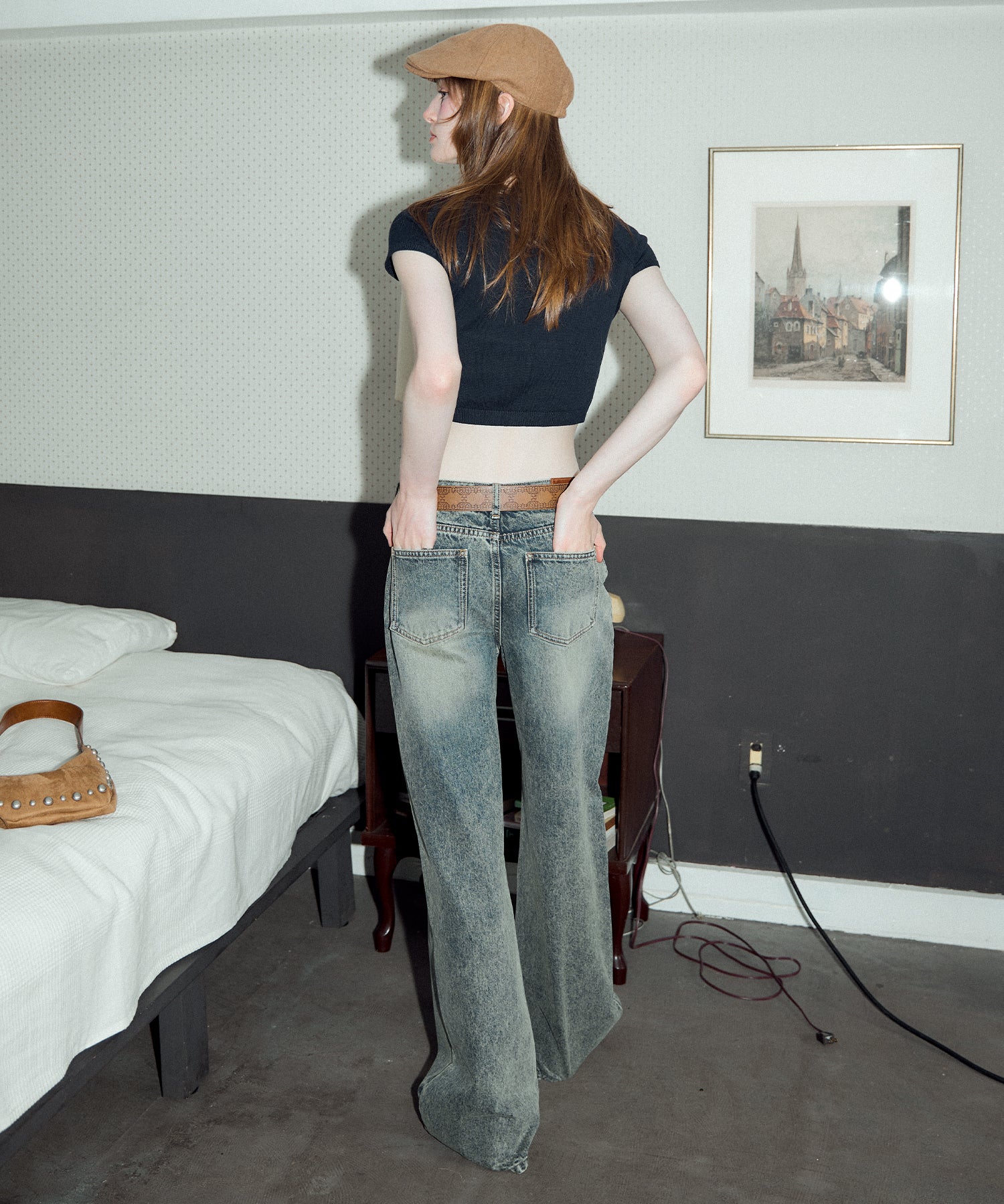 MODEL:174cm/COLOR:BLUE