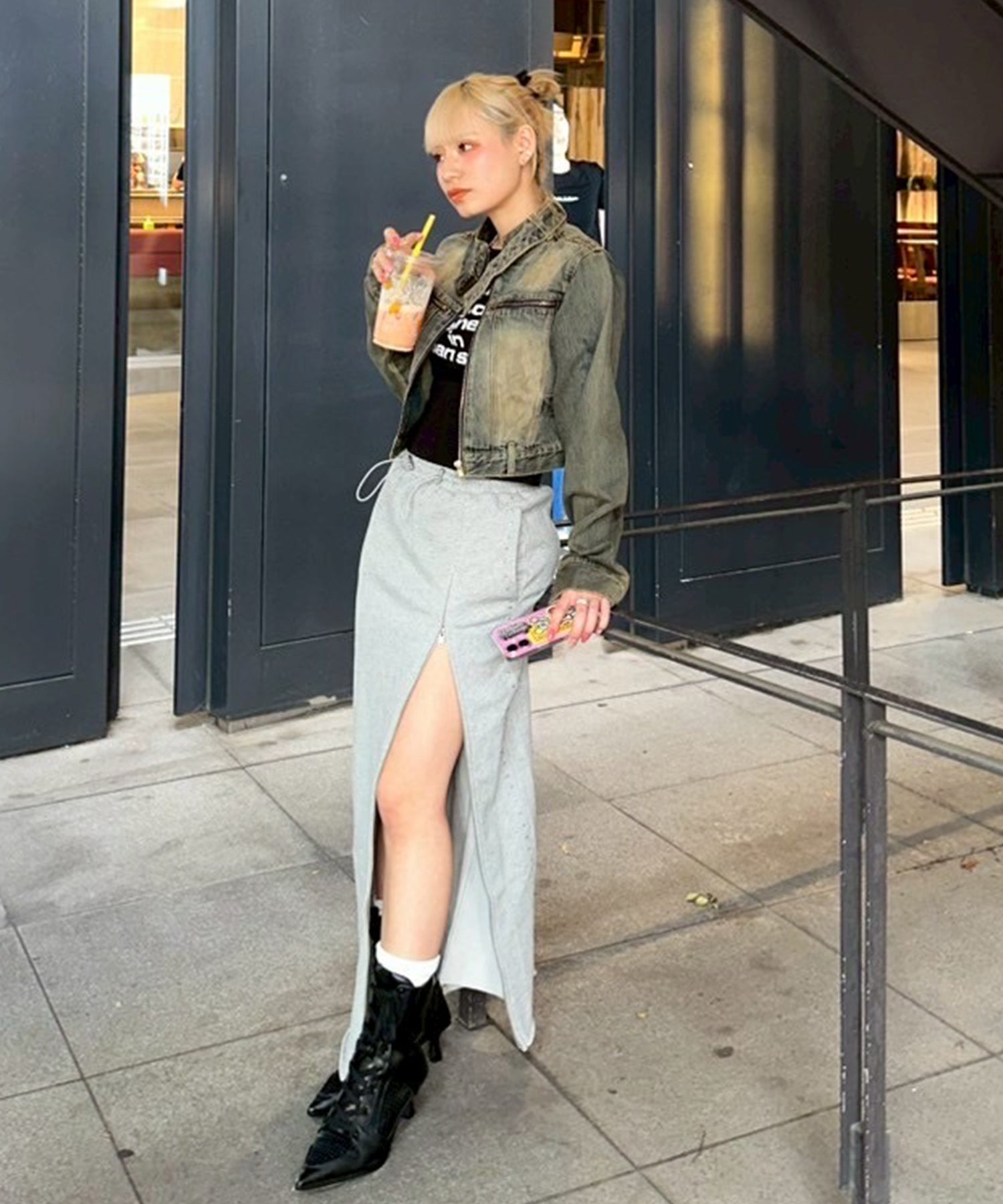 STAFF:151cm/COLOR:BLUE/SIZE:S