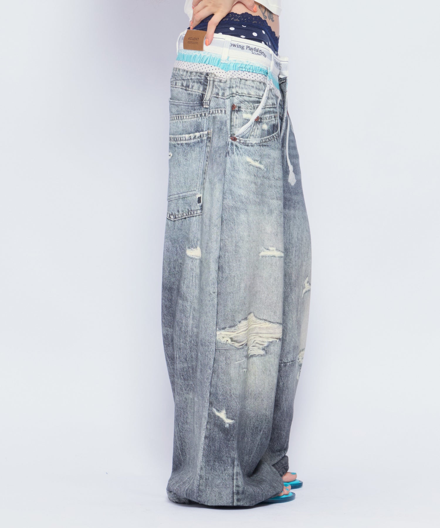 MODEL:168cm/COLOR:GRY/SIZE:F